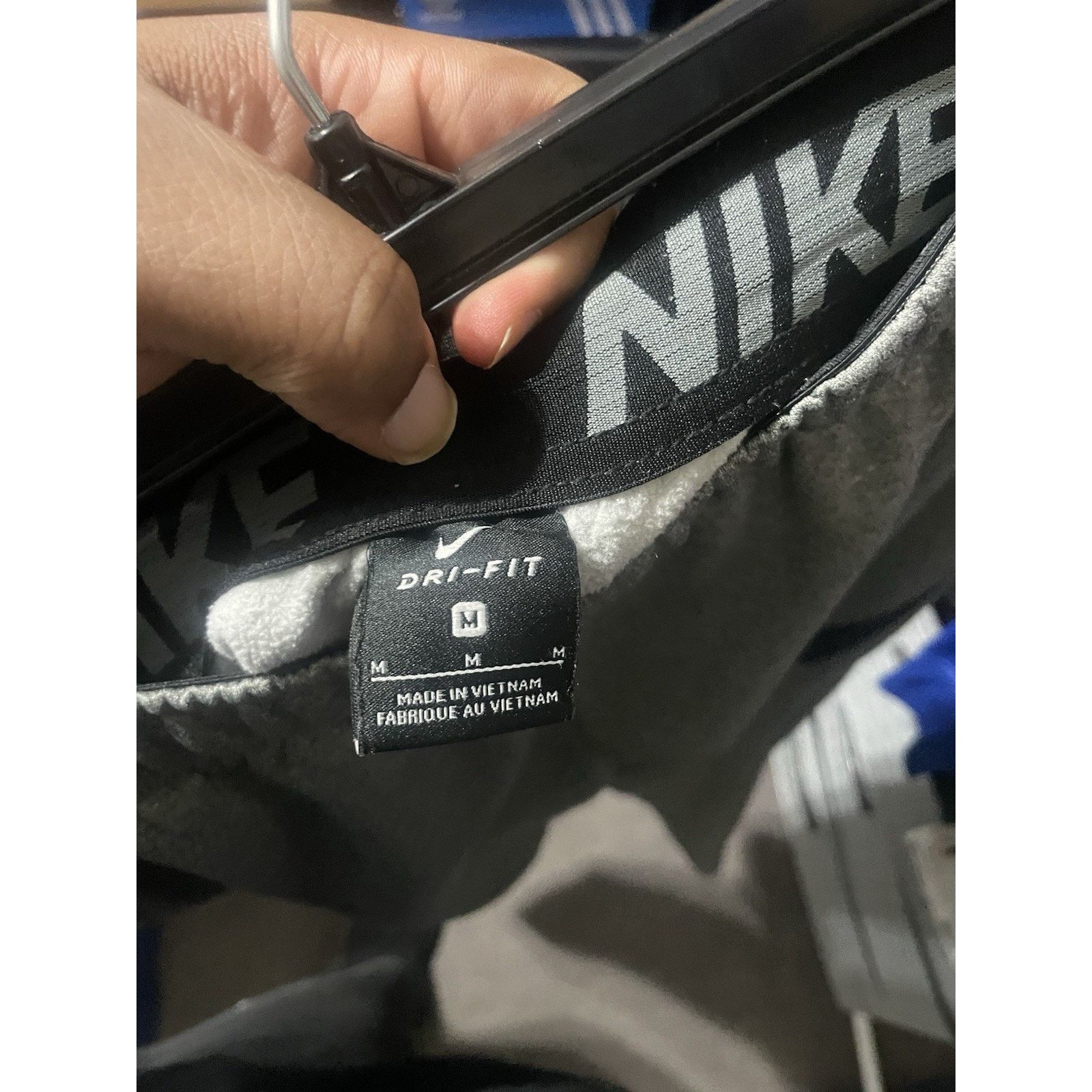 Nike Size M- Nike Dri-Fit Therma Mens Training Pants Grey Joggers Size US 30 / EU 46 - 3 Thumbnail