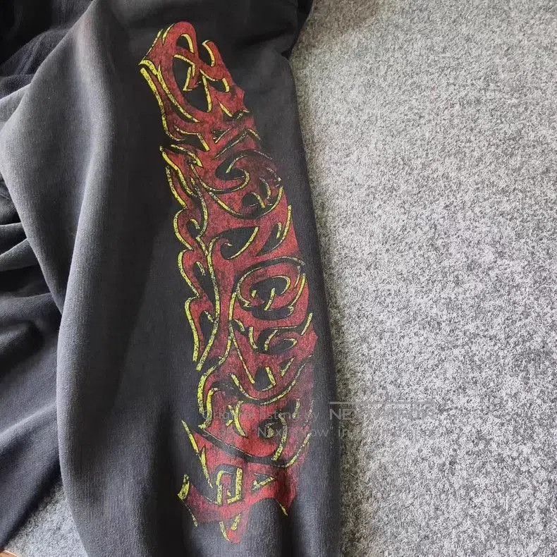 Balenciaga Balenciaga Black Flame Print Hoodie. Size US S / EU 44-46 / 1 - 5 Thumbnail