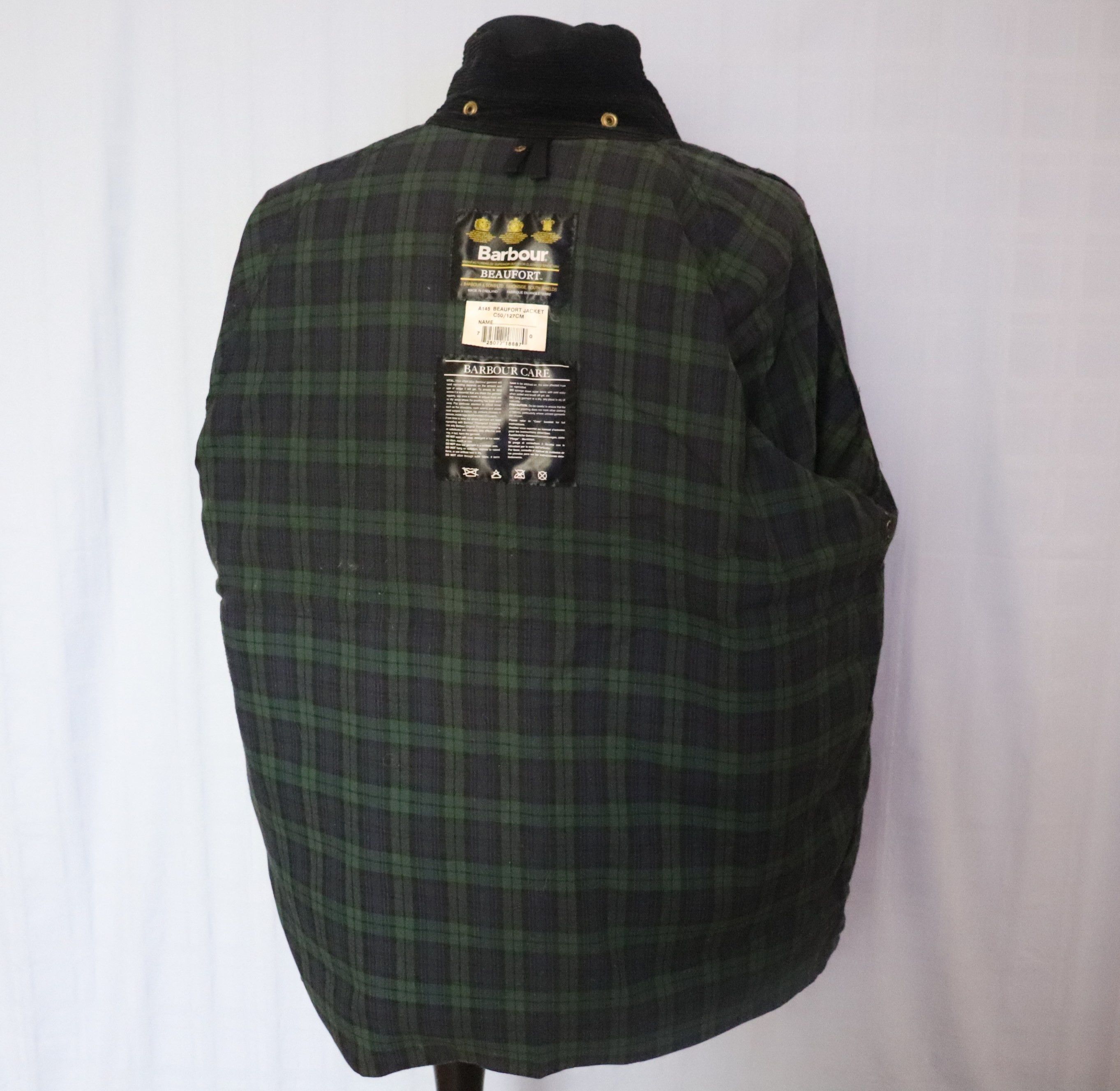 Barbour Barbour Beaufort Waxed Cotton Jacket A145 Coat rare UK Sz XL Size US XL / EU 56 / 4 - 11 Thumbnail