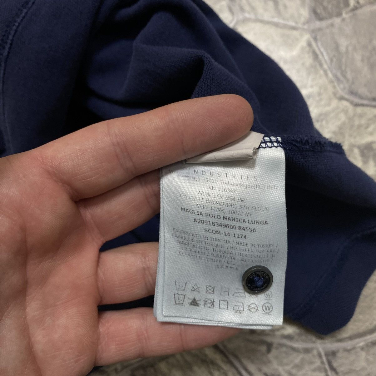 Moncler Moncler Polo T-Shirt Size US XXL / EU 58 / 5 - 11 Thumbnail