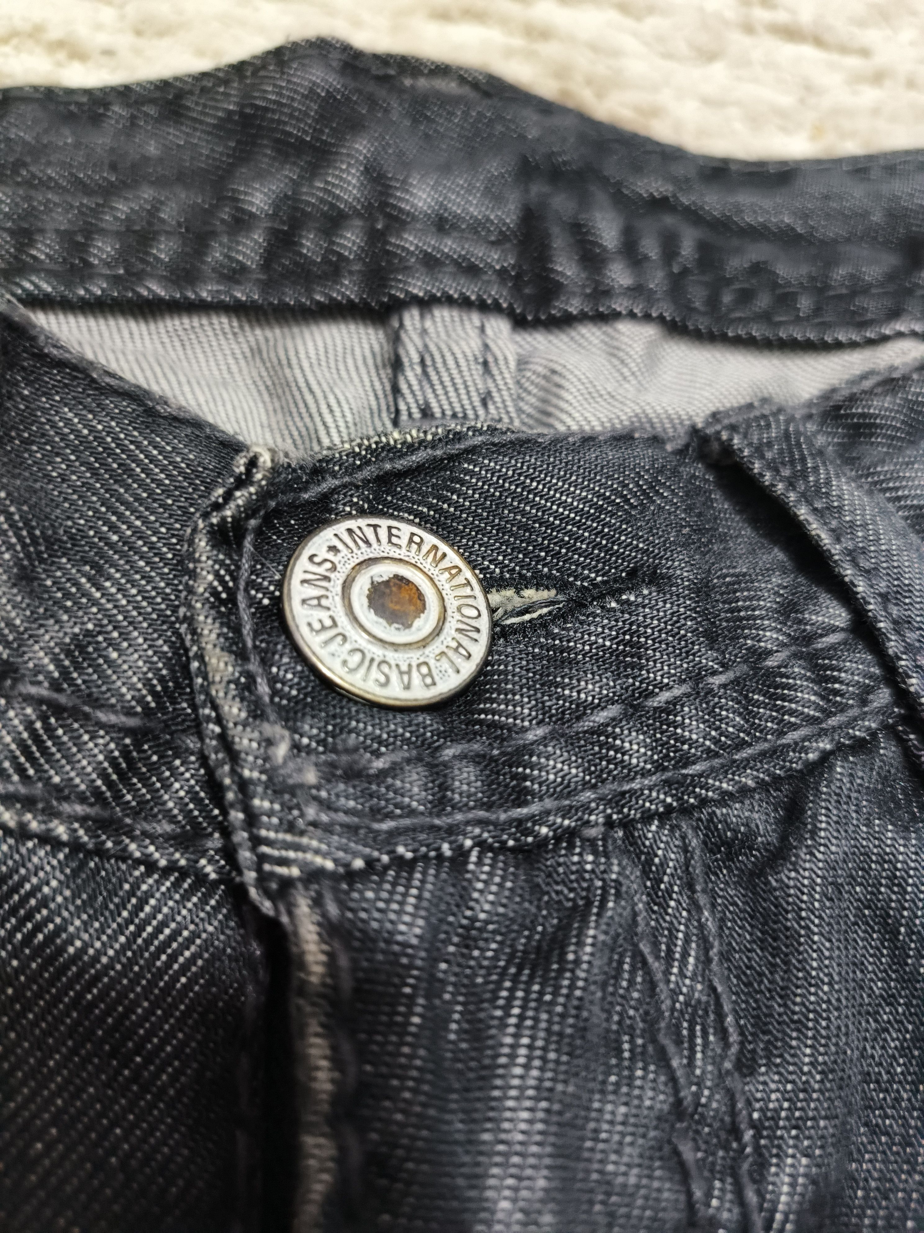 If Six Was Nine × Japanese Brand × Le Grande Bleu (L.G.B.) Japanese Black Flare Distressed Denim Jeans Size US 30 / EU 46 - 6 Thumbnail