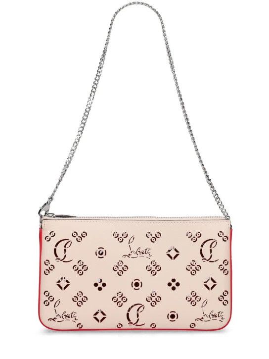 Christian Louboutin o1s1wg110125 Size: OS/Mini Loubila Shoulder Bag in Leche Size ONE SIZE - 4 Thumbnail