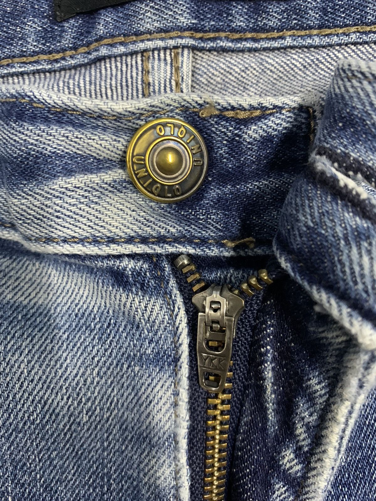 Uniqlo Vintage Uniqlo Selvedge Dirty Mud Washed Distressed Jeans Size US 30 / EU 46 - 4 Thumbnail