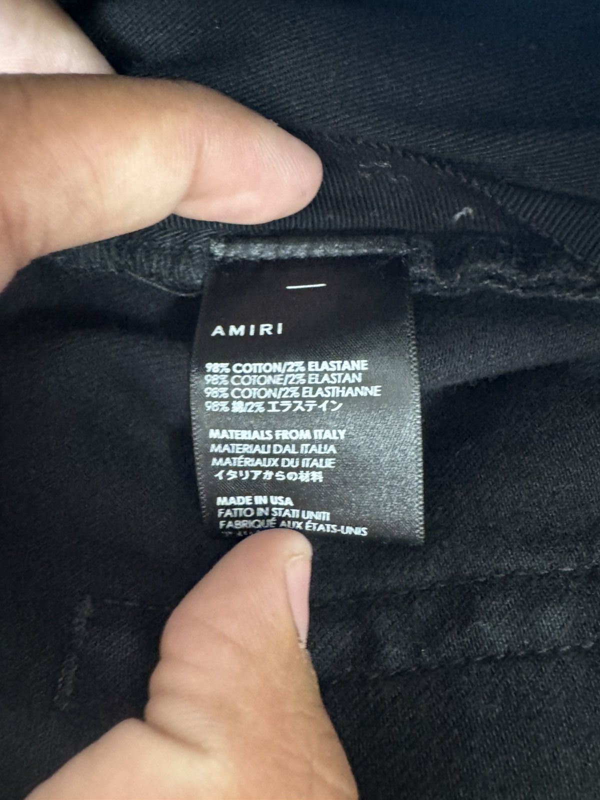 Amiri Skinny Denim Size US 38 / EU 54 - 6 Thumbnail