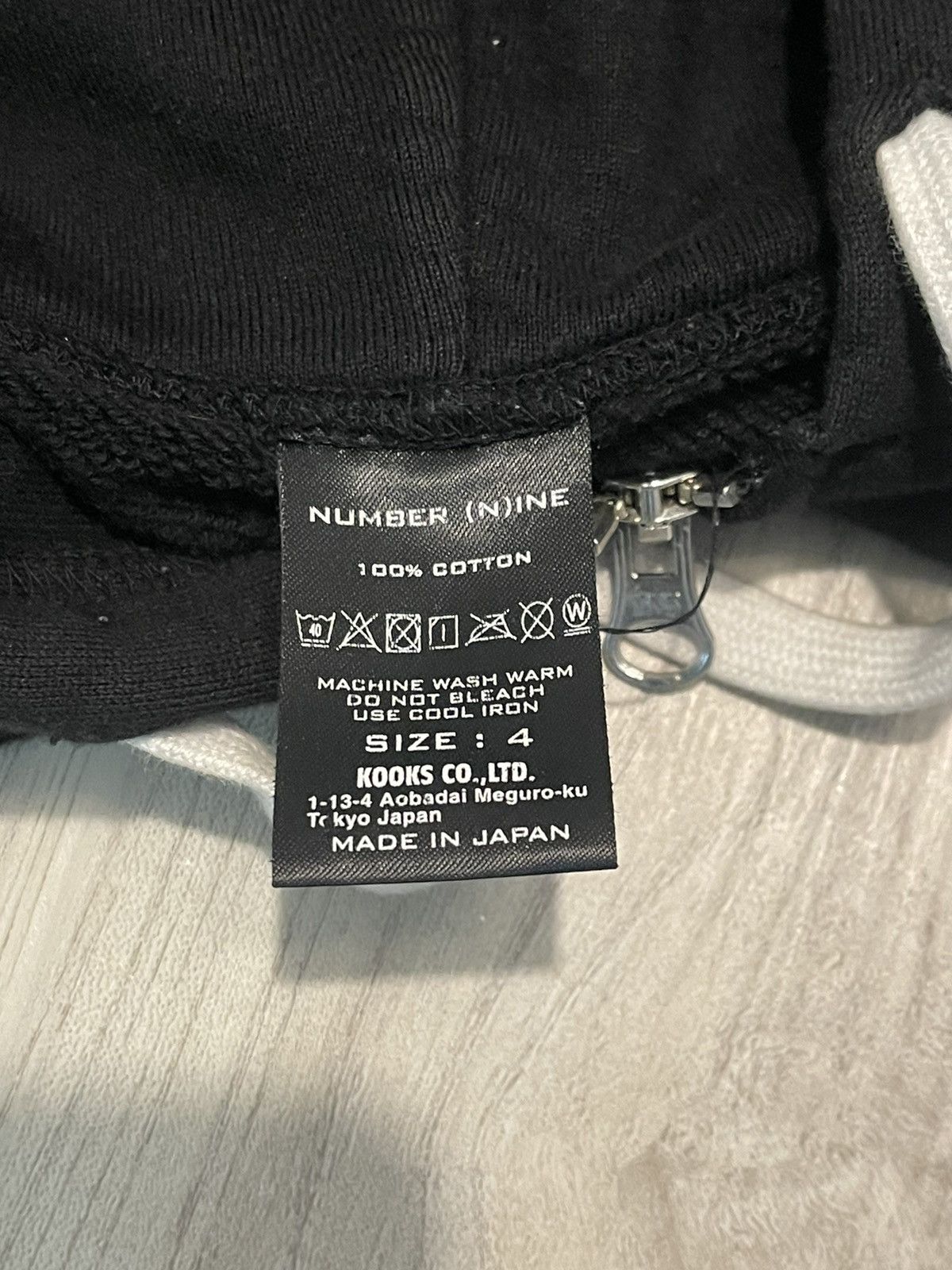 Number (N)ine × Takahiromiyashita The Soloist. *SOLD* Black