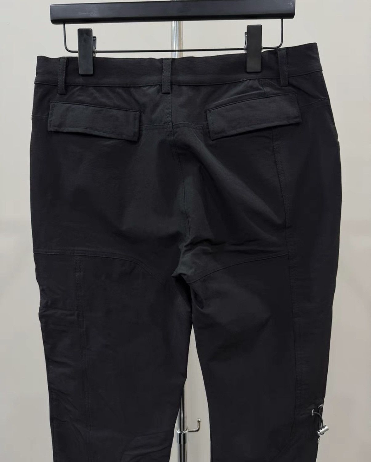 Heliot Emil Nylon Drawstring Pants Kkkk10 in Black, Men's (Size 32) — image 5 of 6