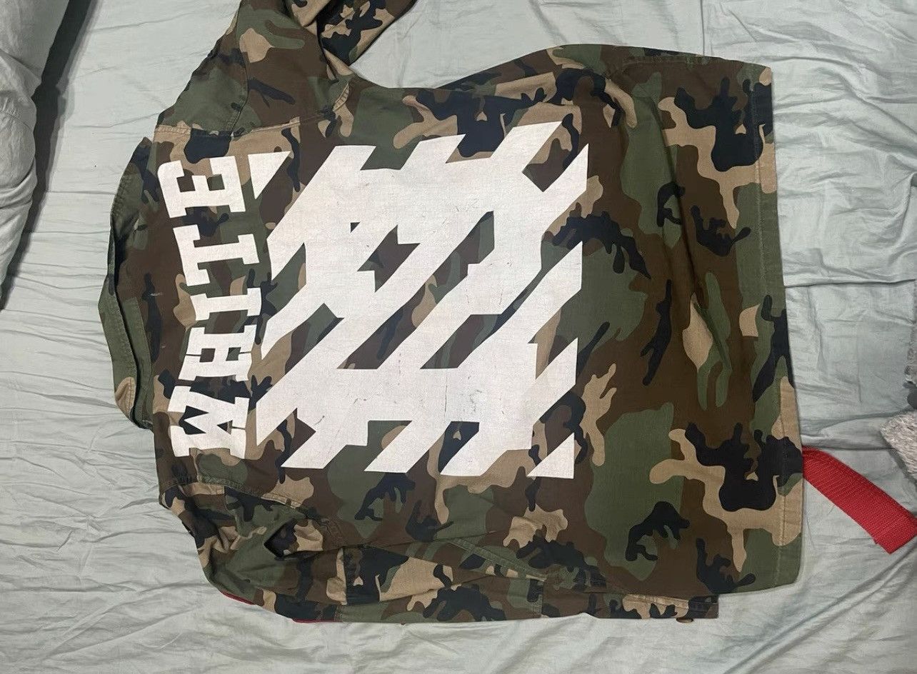 Off-White Off white camo jacket | Grailed