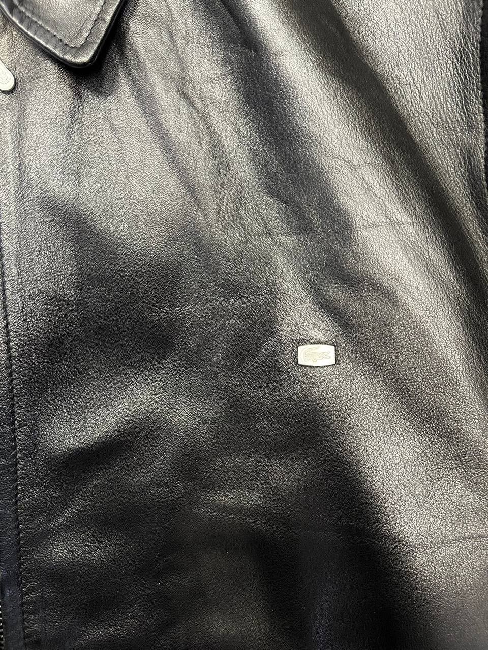 Lacoste Vintage Leather jacket Lacoste Size L Size US L / EU 52-54 / 3 - 4 Thumbnail