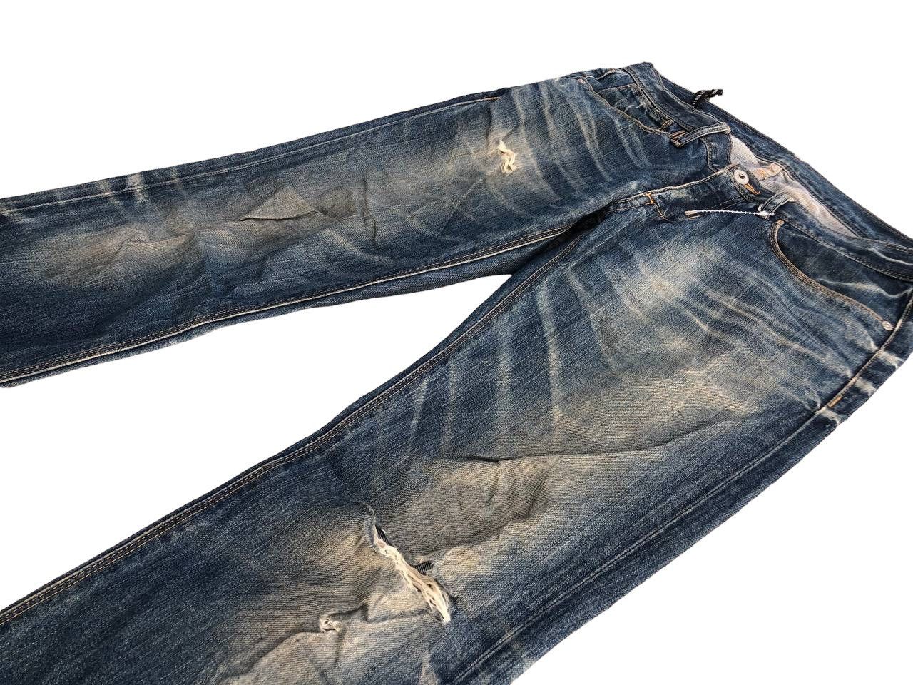 Black Barrett × Neil Barrett BLACK BARRET BY NEIL BARRET DISTRESSED DENIM Size US 32 / EU 48 - 5 Thumbnail