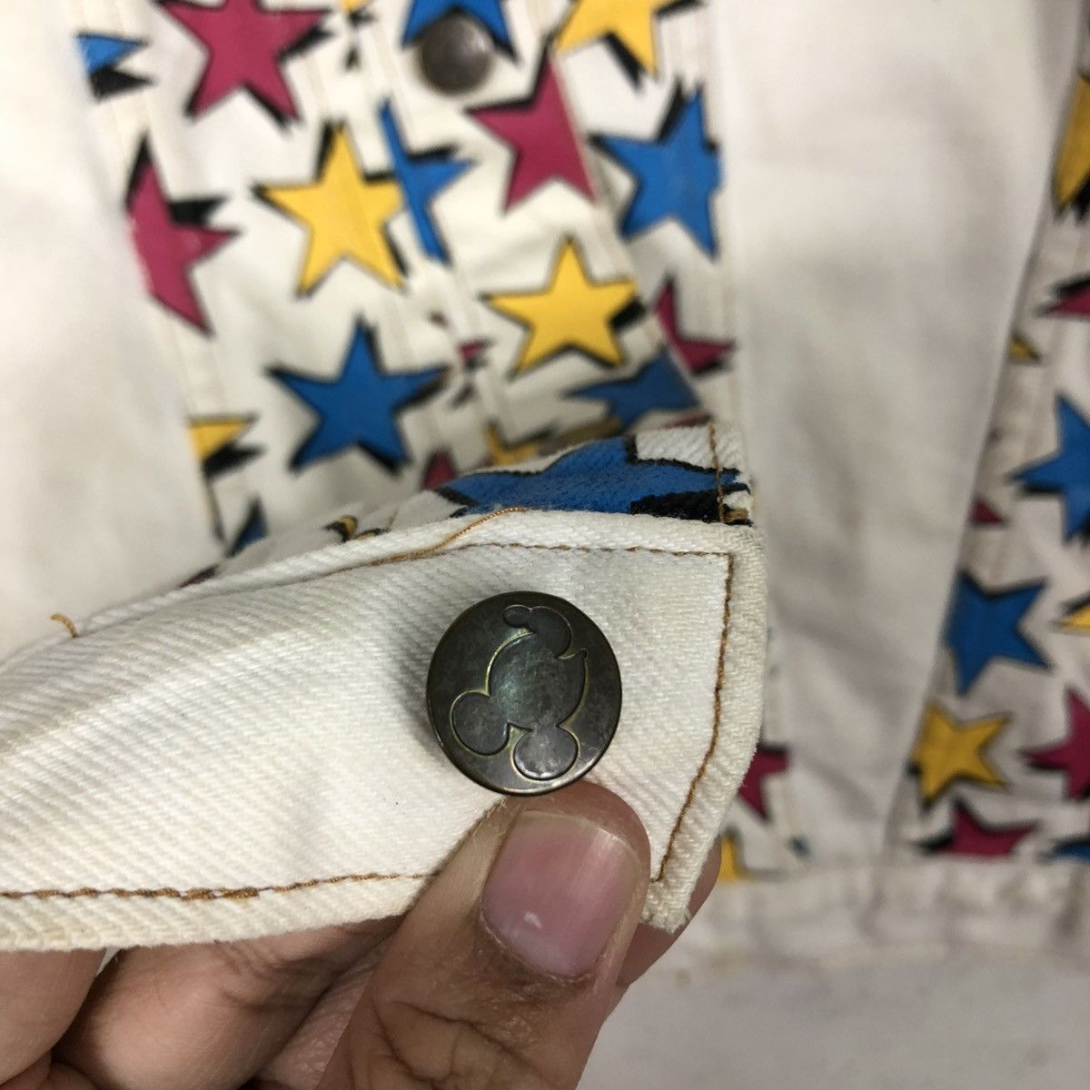 Cartoon Network 🔥VINTAGE TRUCKER DENIM JACKET HOLLYWOOD MICKEY WALT DISNEY Size US M / EU 48-50 / 2 - 18 Thumbnail