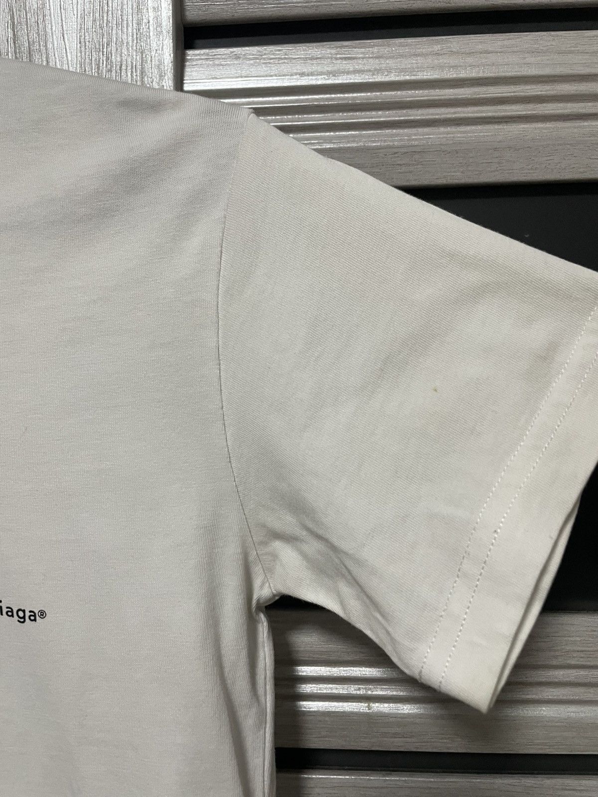 Balenciaga Balenciaga Archetype Logo T Shirt Size US XXS / EU 40 - 2 Thumbnail