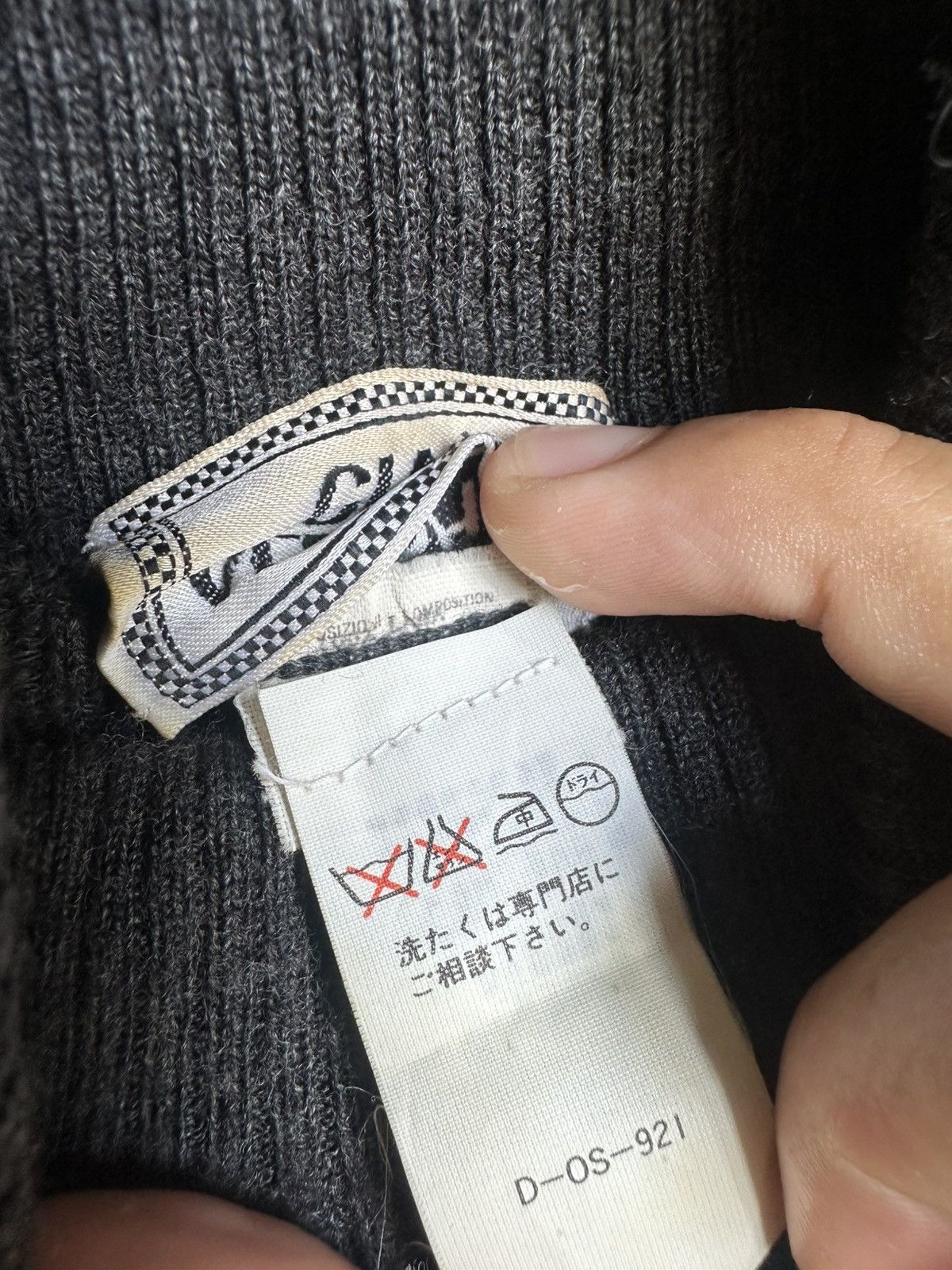 Versace × Vintage Vintage Gianni Versace Turtleneck Pleated Knit Sweater Size US L / EU 52-54 / 3 - 5 Thumbnail