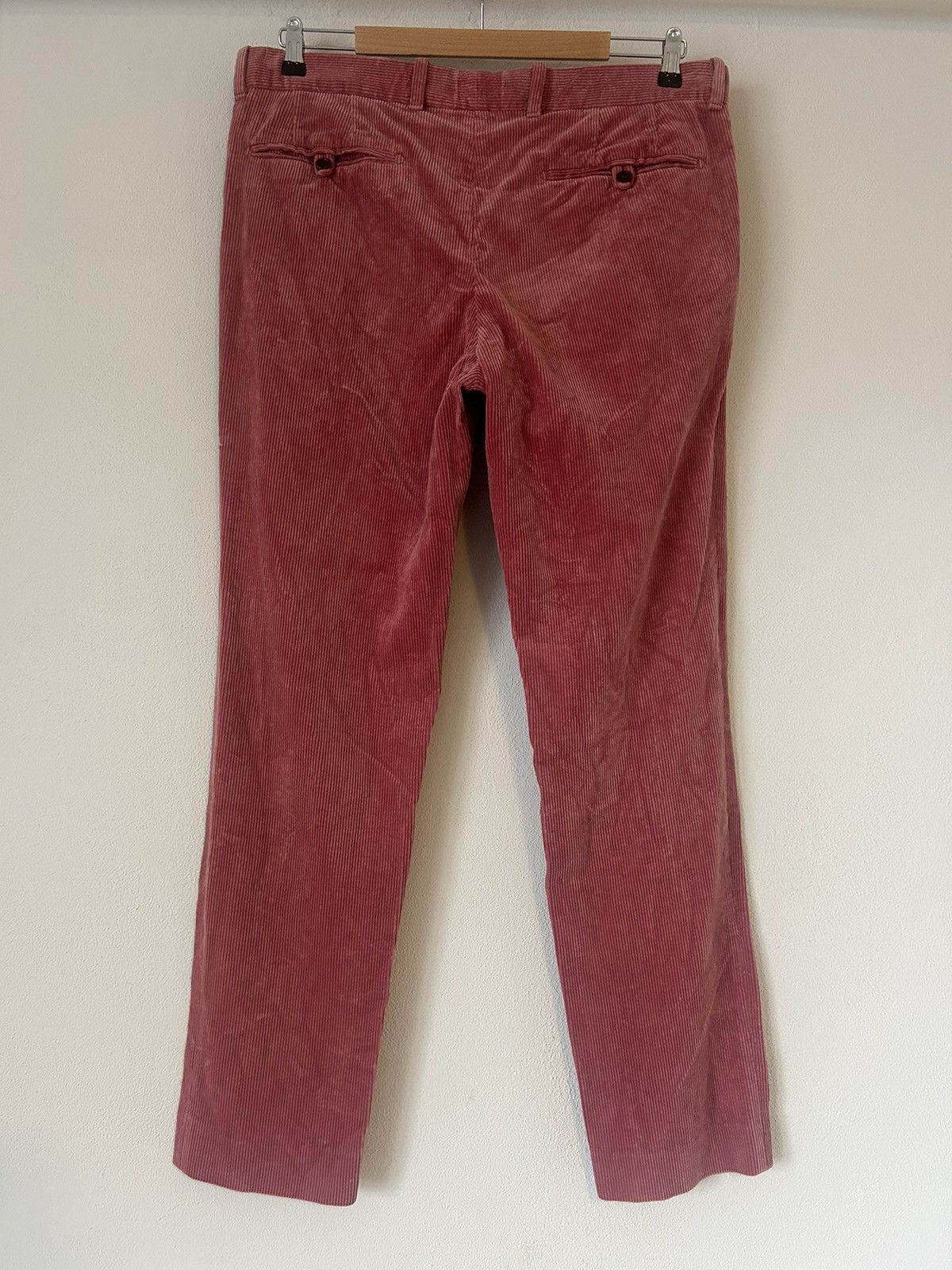 Tom Ford Tom Ford Dark Pink Corduroy Pants - Size 52 Size US 36 / EU 52 - 8 Thumbnail