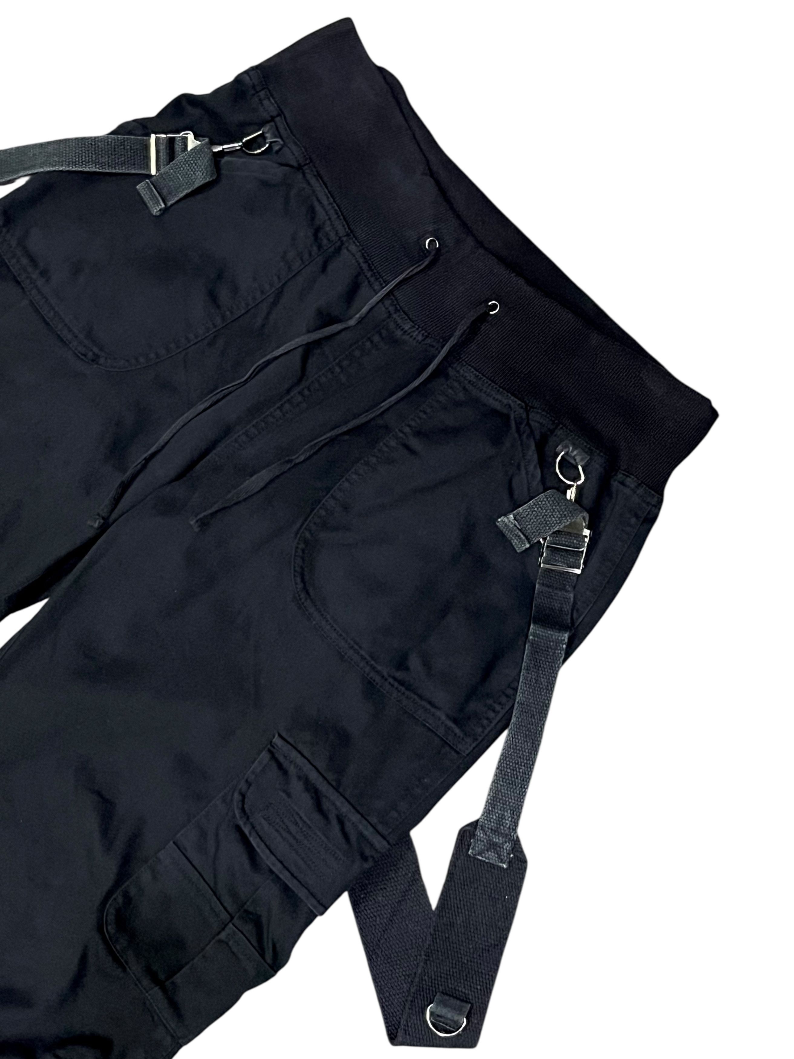 Grailed BLACK BACARRA Bondage Suspender SUPER FLARE Pants GOA Style Size US 32 / EU 48 - 8 Thumbnail