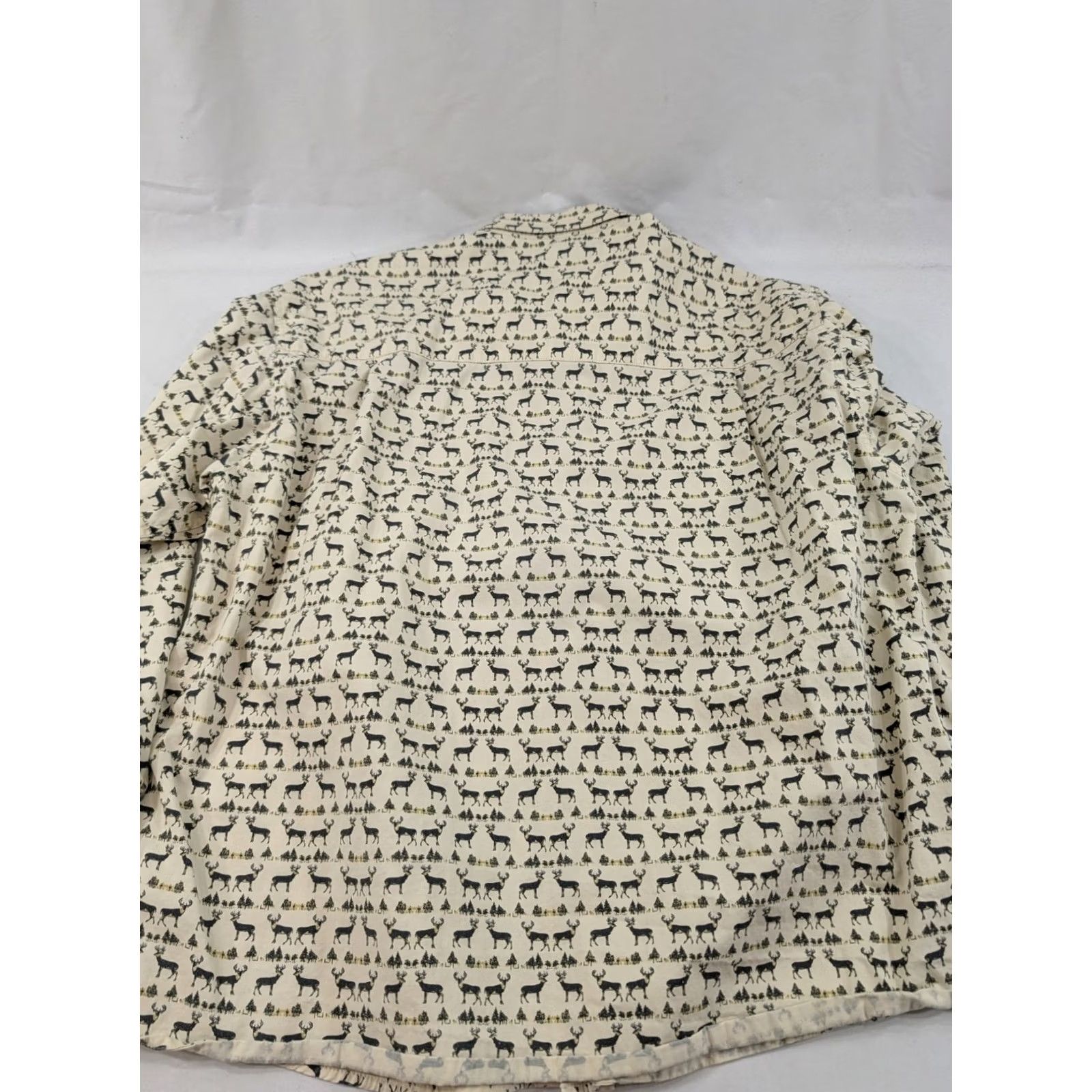 Vintage VINTAGE Barn Fly Shirt Mens Small AOP Buffalo Western Cowboy Rodeo Cotton USA Read Size US S / EU 44-46 / 1 - 7 Thumbnail