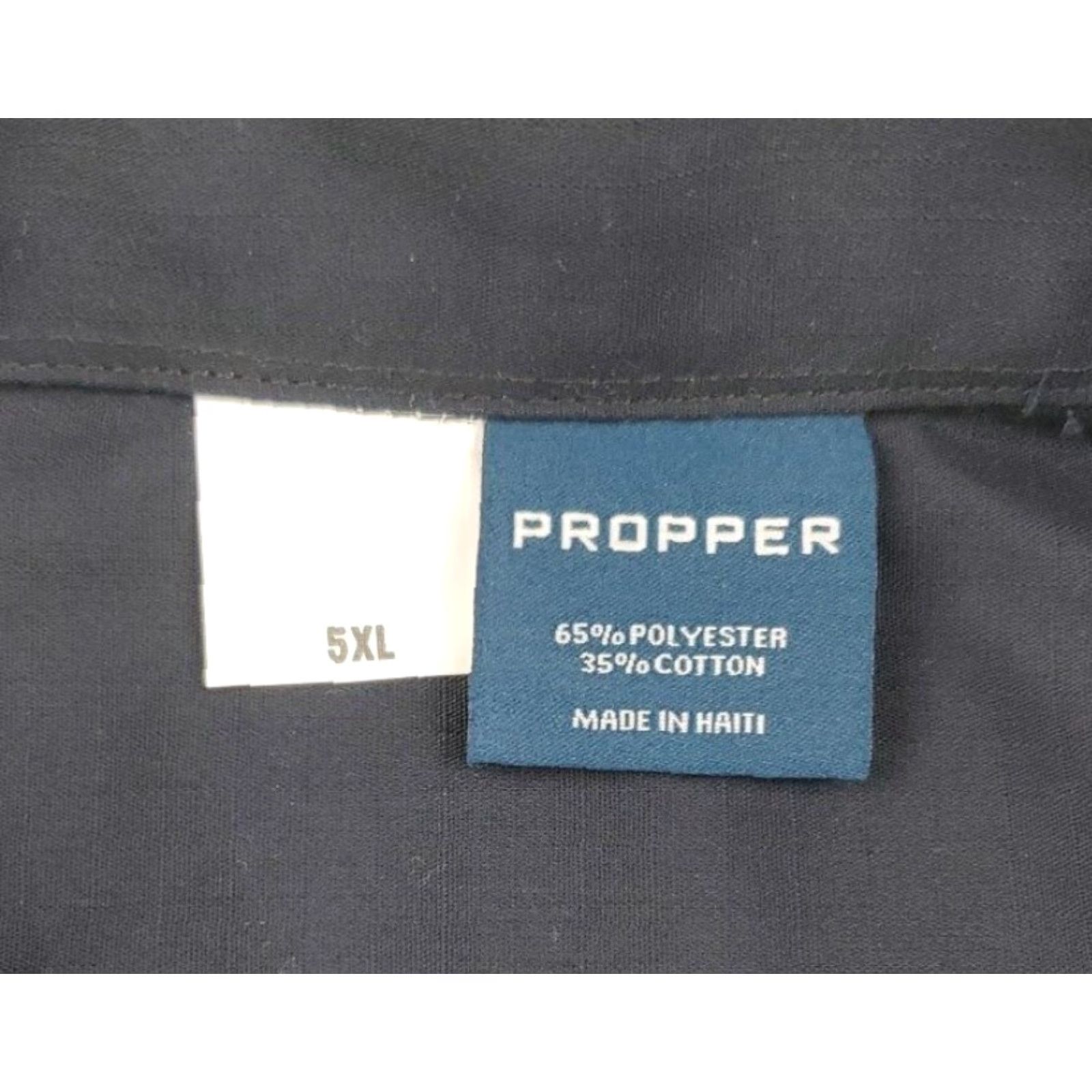 Propper Propper Tactical Shirt Mens 5XL Short Shirt Navy Teflon Fabric Military Work Size US XXL / EU 58 / 5 - 5 Thumbnail