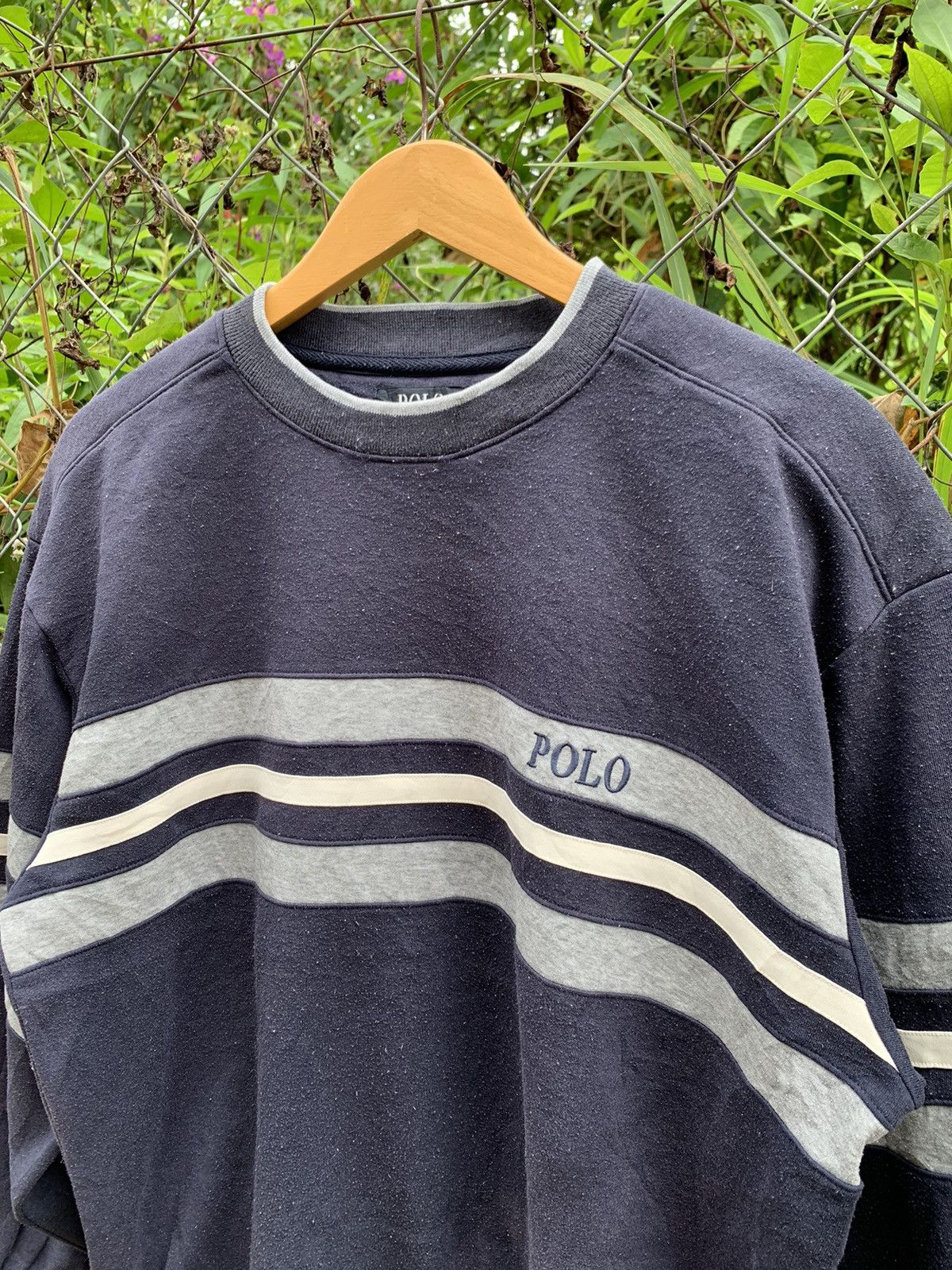 Japanese Brand LAST DROP#Polo British Sweatshirt Size US XL / EU 56 / 4 - 8 Thumbnail
