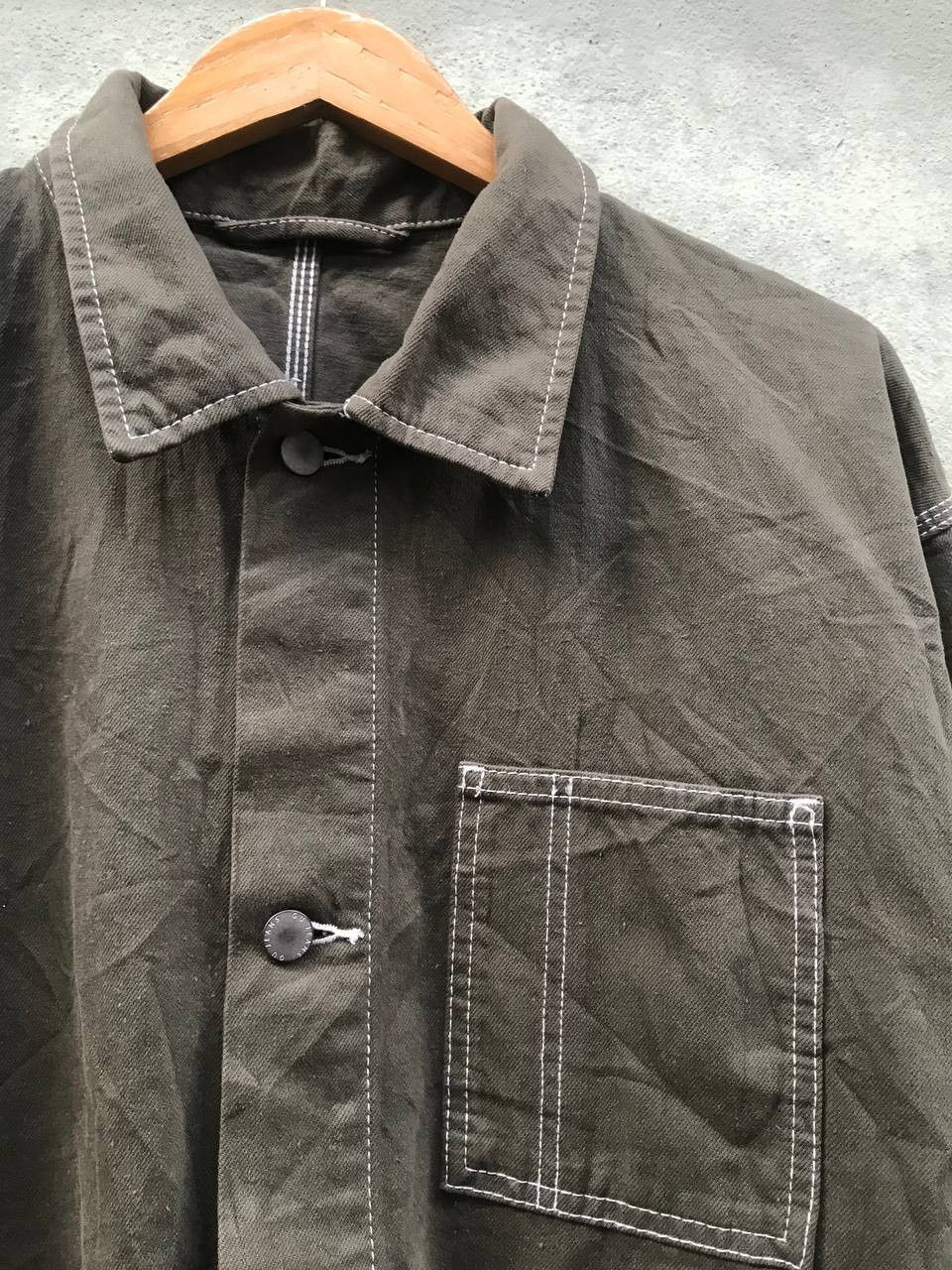 GU Gu Jean Army Colour Jacket Size US L / EU 52-54 / 3 - 3 Thumbnail
