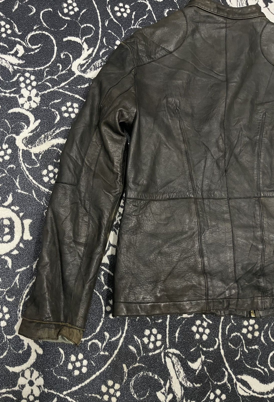 CHRISTIAN PEAU VINTAGE CHRISTIAN PEAU GOAT LEATHER BIKER JACKET Size XS / US 0-2 / IT 36-38 - 14 Thumbnail