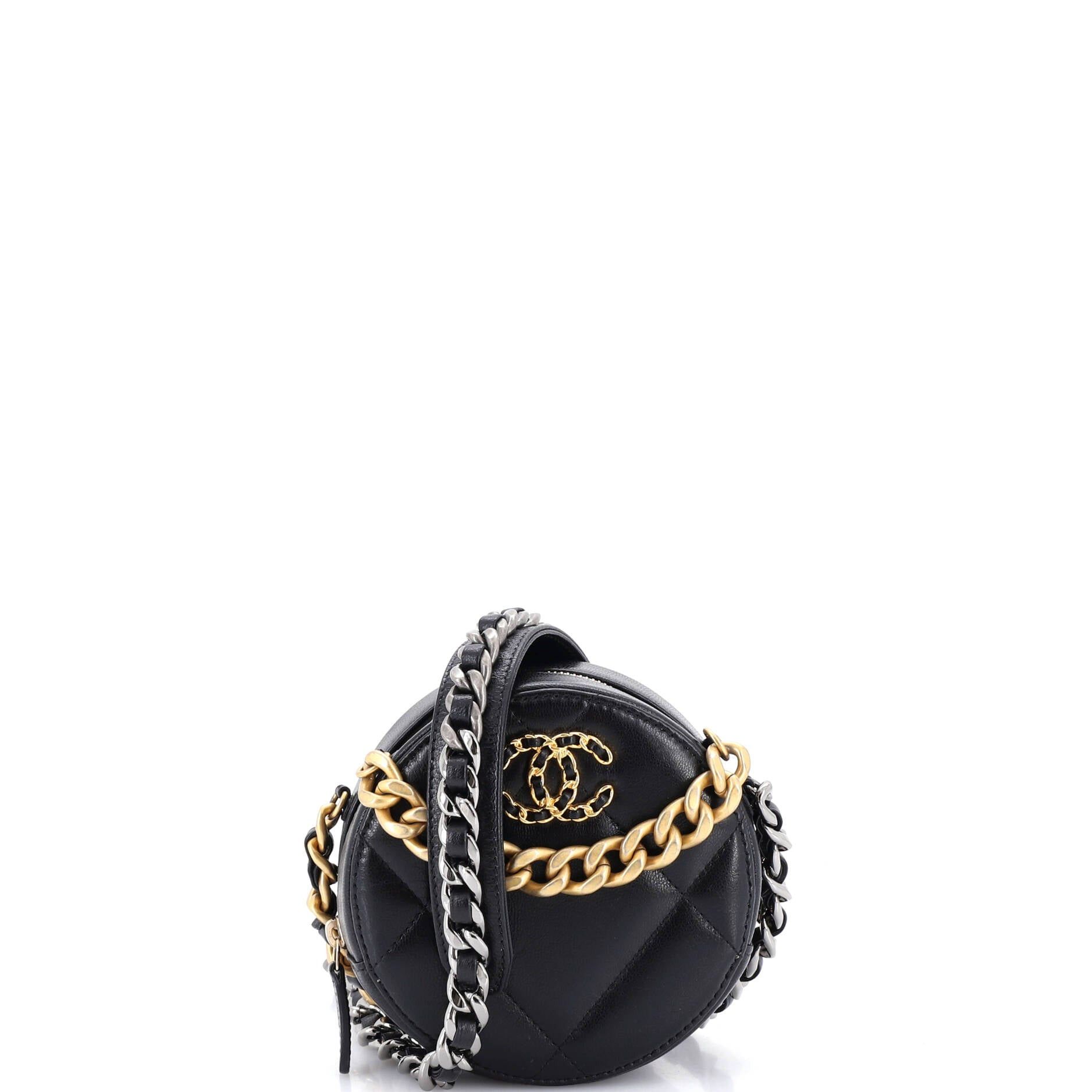 Chanel 19 Round Clutch with Chain Size ONE SIZE - 1 Thumbnail