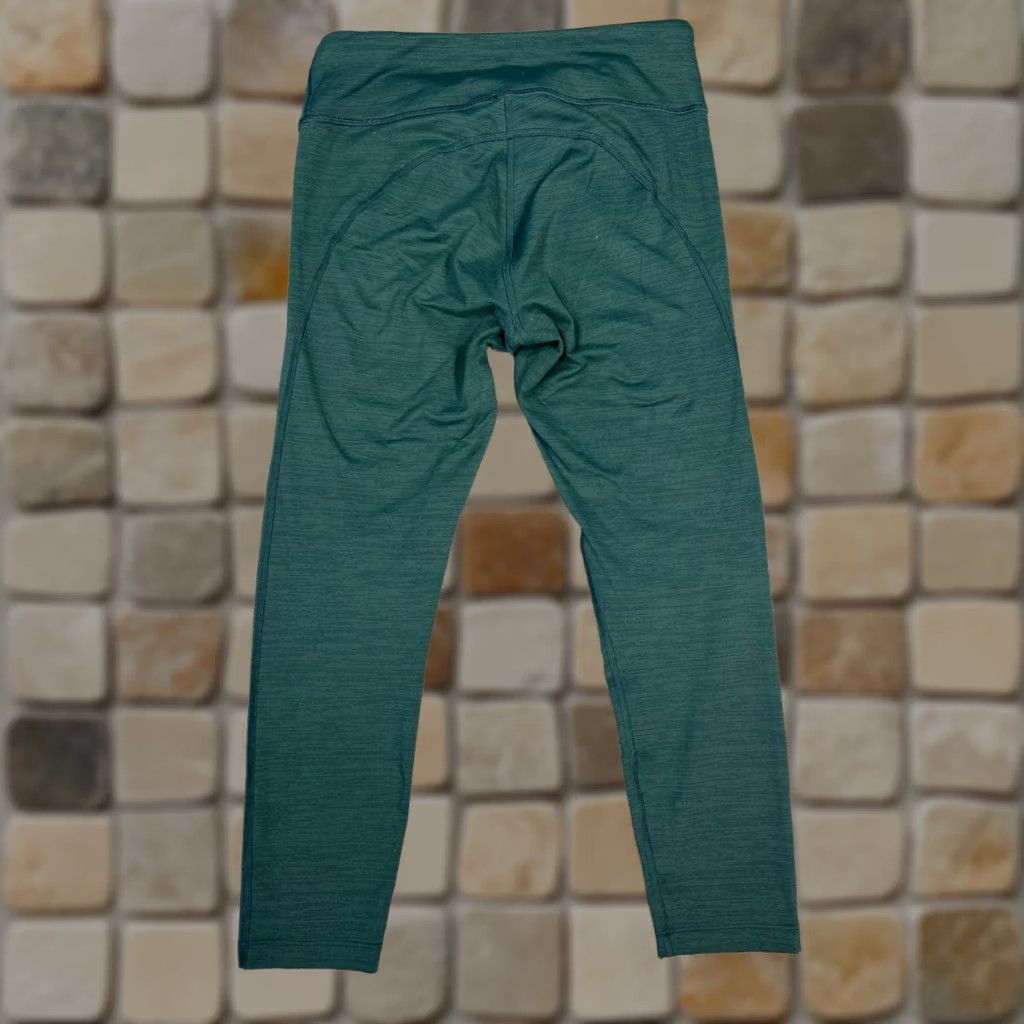 Outdoor Voices Outdoor Voices Leggings Women Medium Green Stretch Mid Rise Yoga Workout Running Size 32" / US 10 / IT 46 - 1 Thumbnail