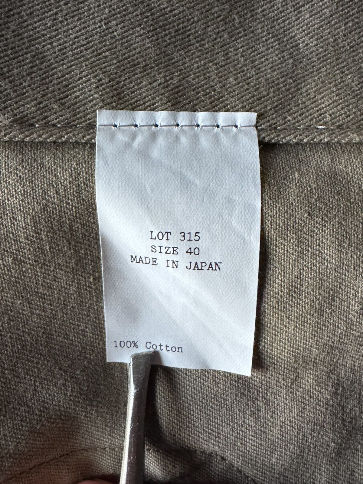 Taiga Takahashi Taiga Takahashi Lot.315 Railroad Jacket - Logwood Dyed Gray Size US M / EU 48-50 / 2 - 4 Thumbnail