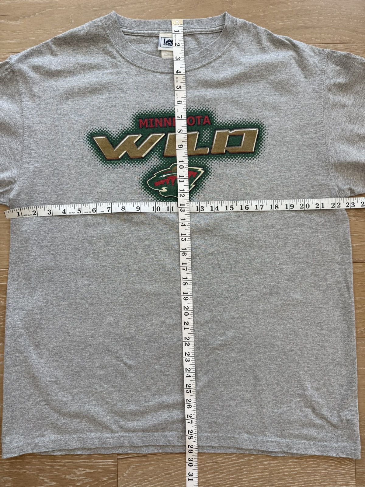 Lee Vintage Minnesota Wild NHL Logo Shirt Lee Sports Size US L / EU 52-54 / 3 - 6 Thumbnail