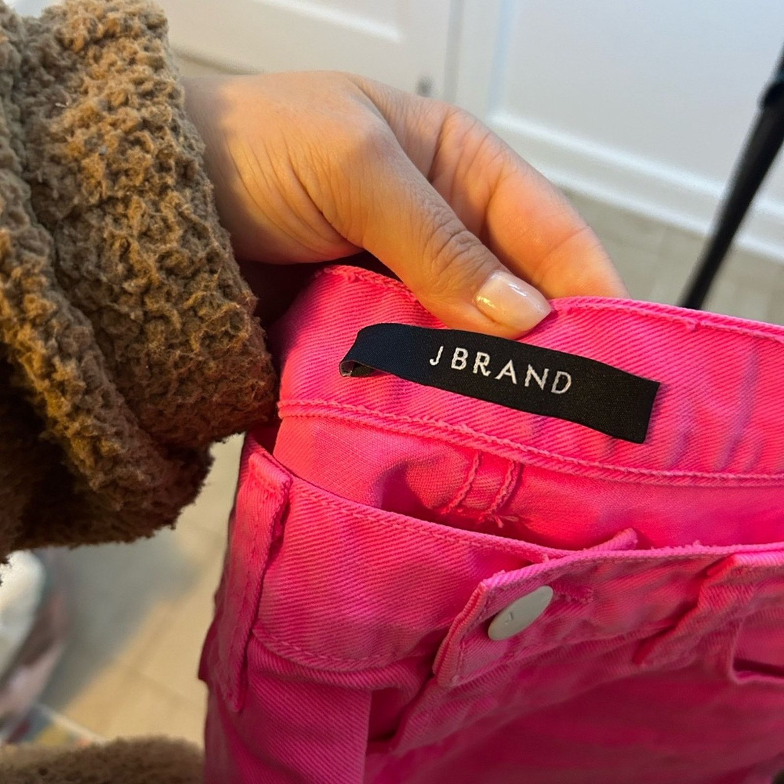 J Brand J Brand Hot Pink Cut Off Denim Shorts Size 26" / US 2 / IT 38 - 3 Thumbnail