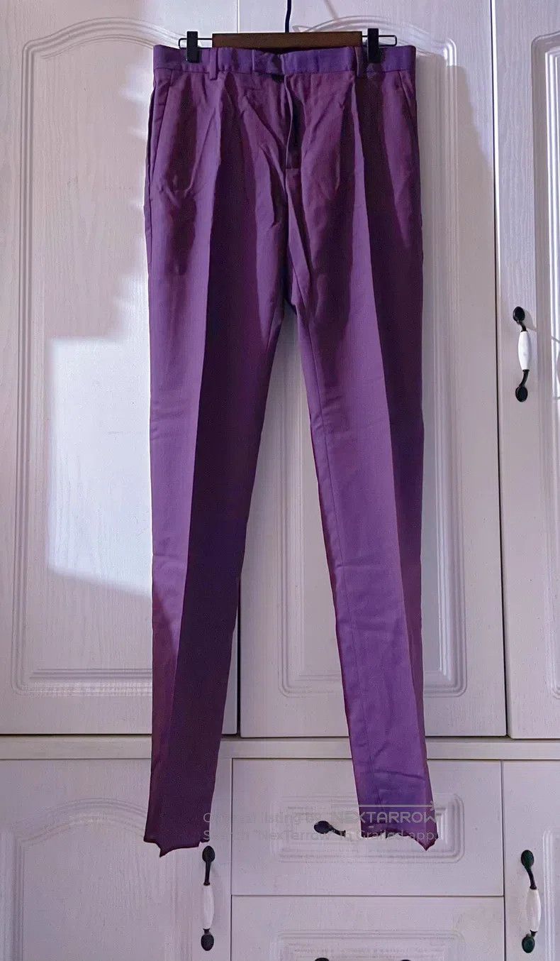 Vivienne Westwood Vivienne Westwood Wool Casual Suit, deep burgundy with mat Size 46R - 6 Thumbnail