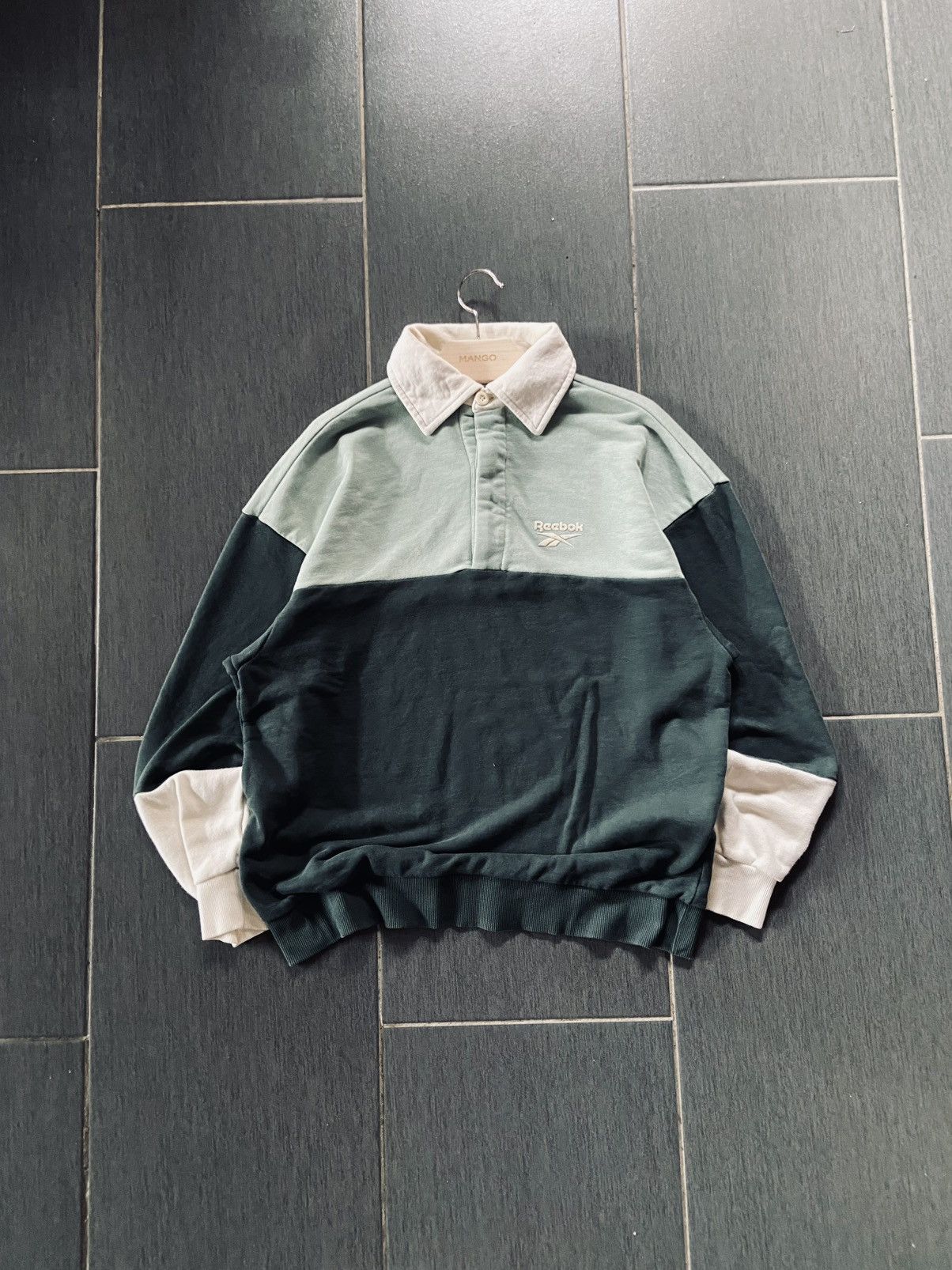 Reebok REEBOK SWEATER POLO RUGBY Size US L / EU 52-54 / 3 - 1 Thumbnail
