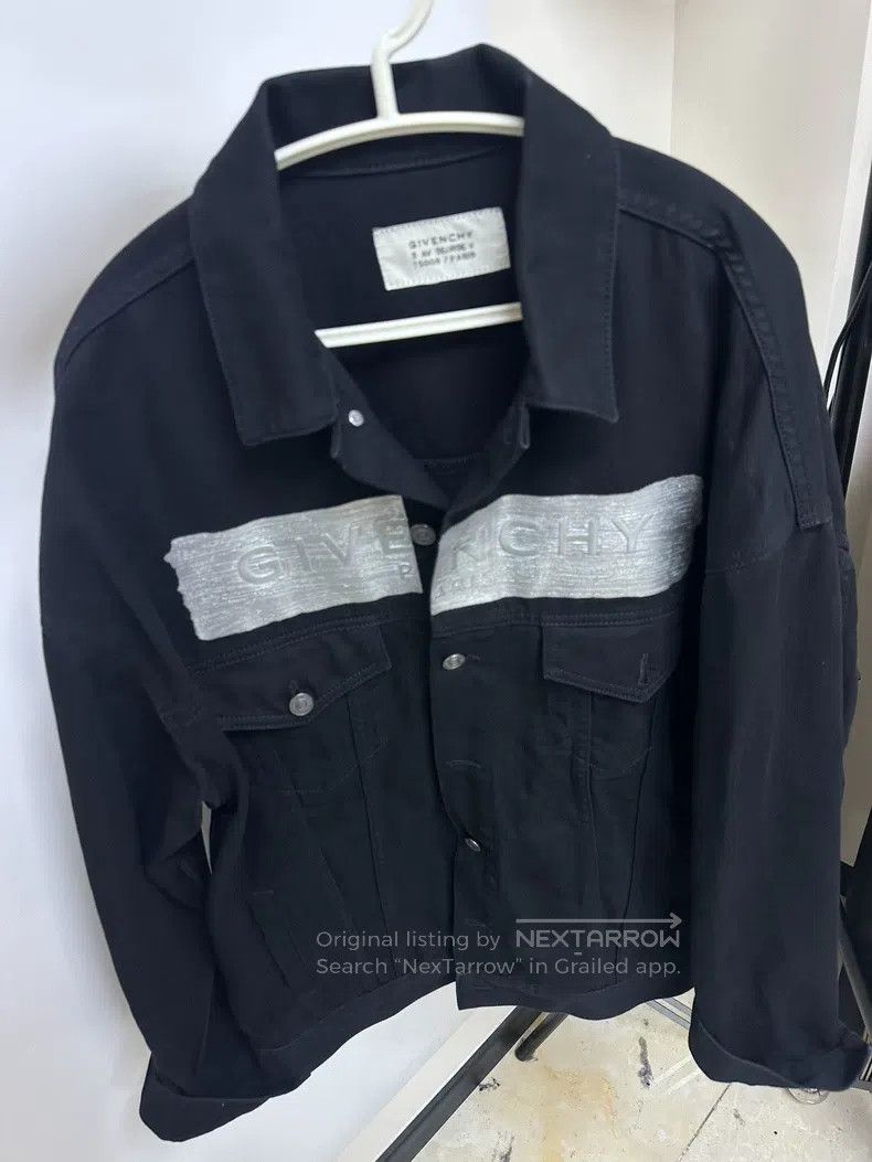 Givenchy Givenchy Black Slate Denim Jacket Size US L / EU 52-54 / 3 - 1 Thumbnail