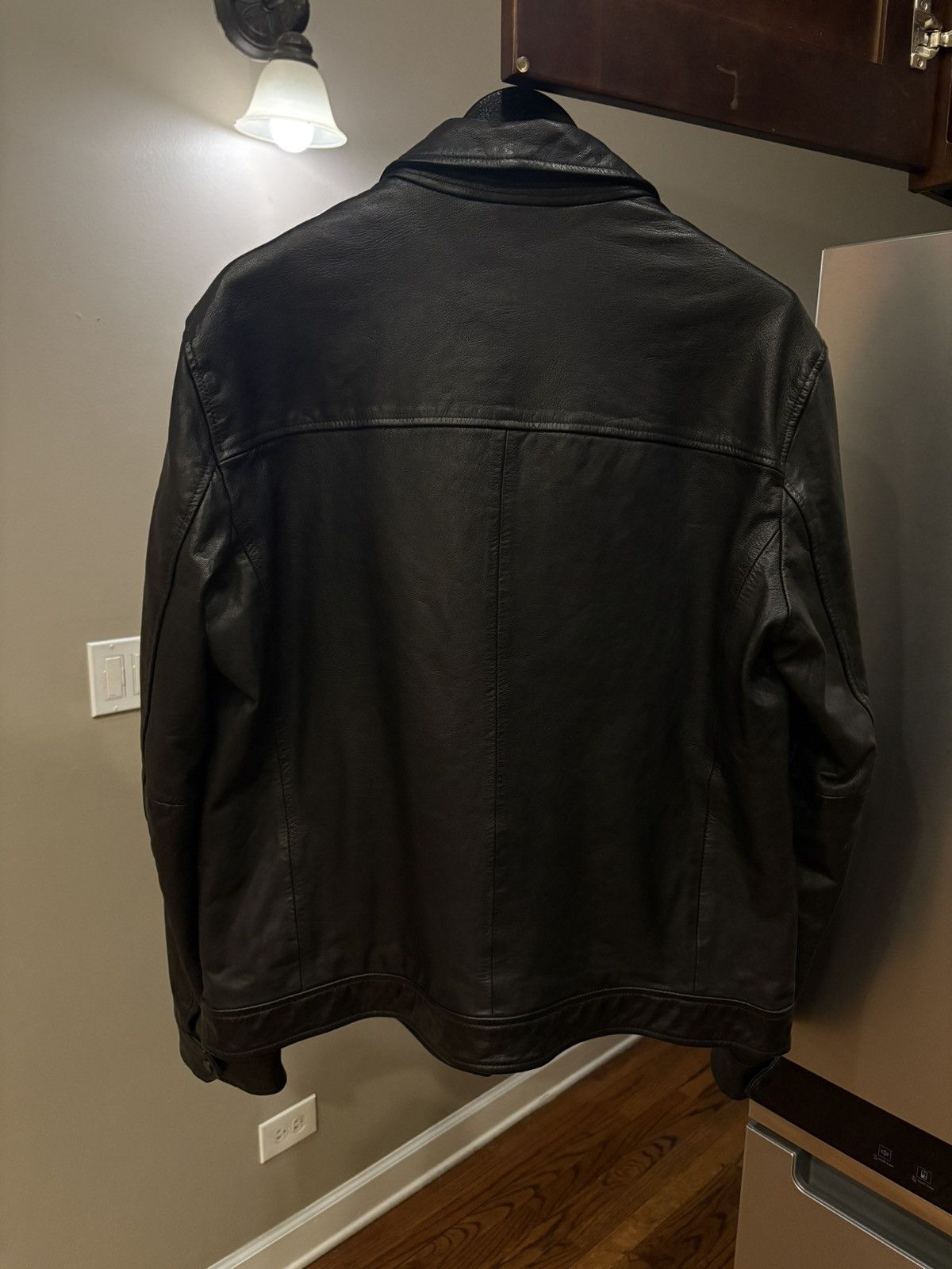 Allsaints Allsaints Lark Leather Jacket Size XXL Size US XXL / EU 58 / 5 - 2 Thumbnail
