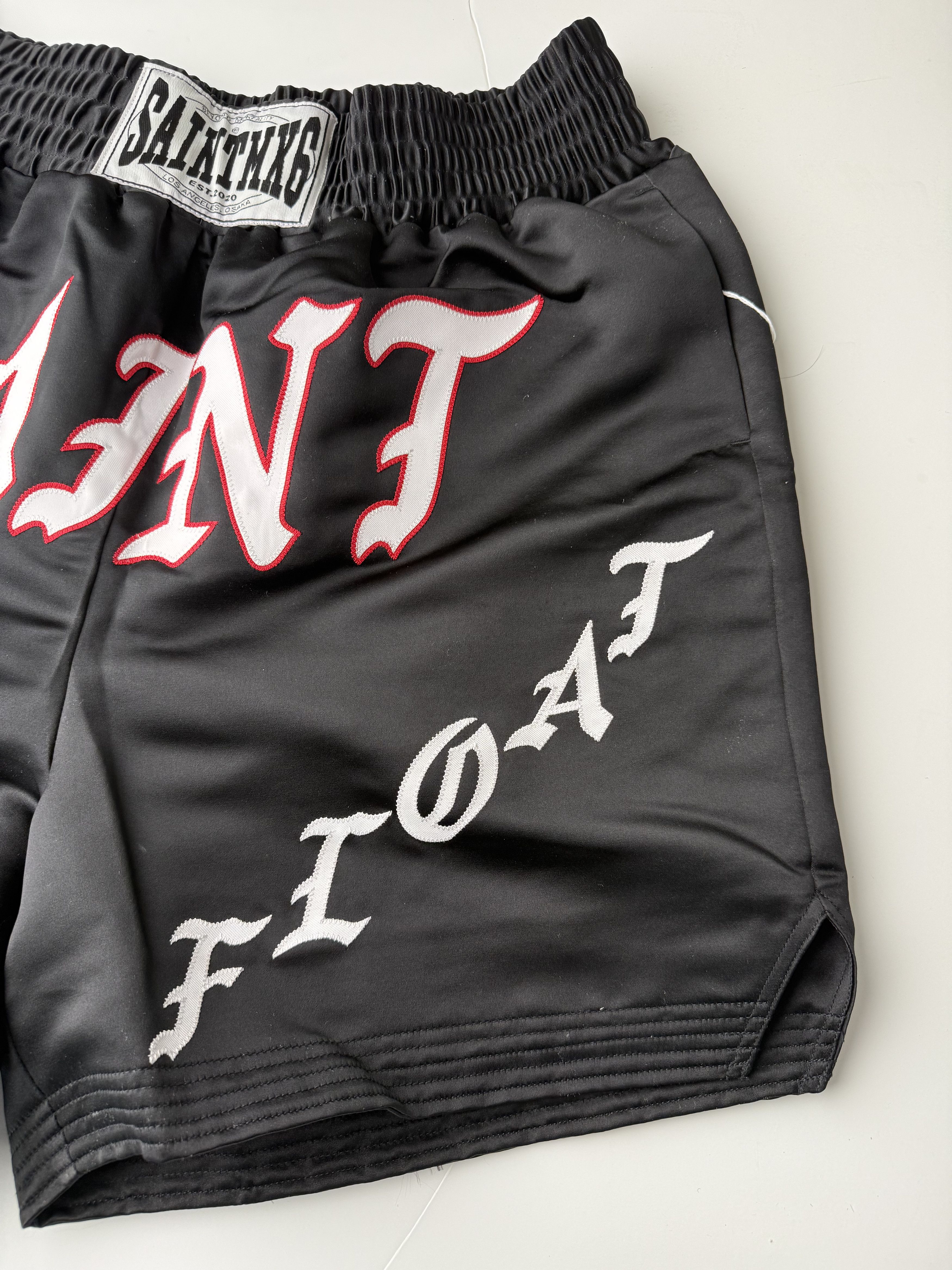 Saint Michael Saint Mxxxxxx Boxing Shorts Black S/S 23 size Large Size US 34 / EU 50 - 3 Thumbnail
