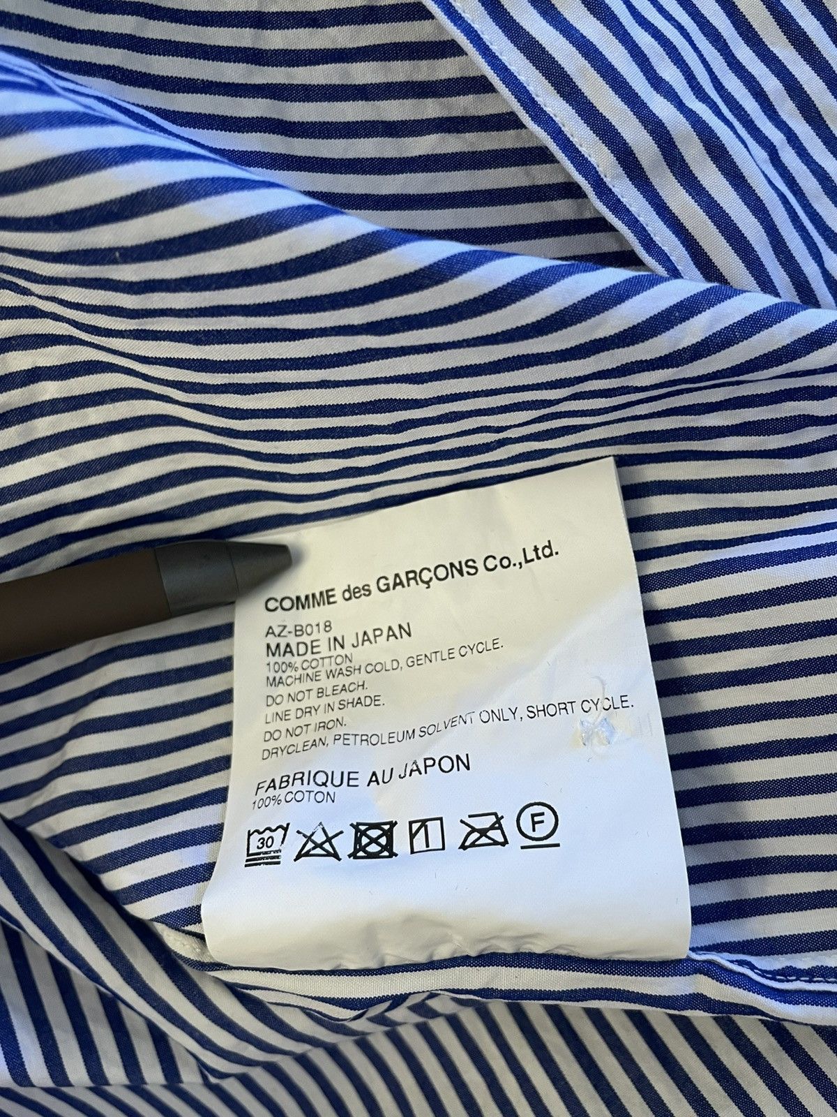 Comme des Garcons PLAY Comme Des Garcons Play Shirt Size US XL / EU 56 / 4 - 4 Thumbnail