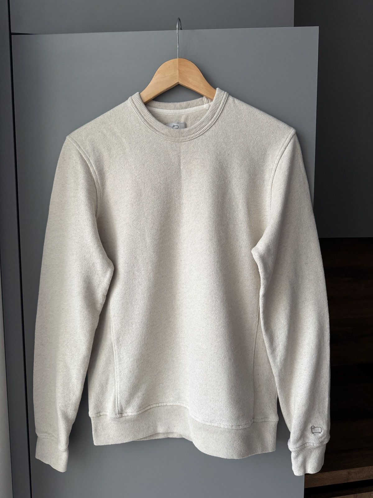 Woolrich Woolen Mills Woolrich Crewneck Garment-Dyed Cotton Sweatshirt Size US S / EU 44-46 / 1 - 1 Thumbnail
