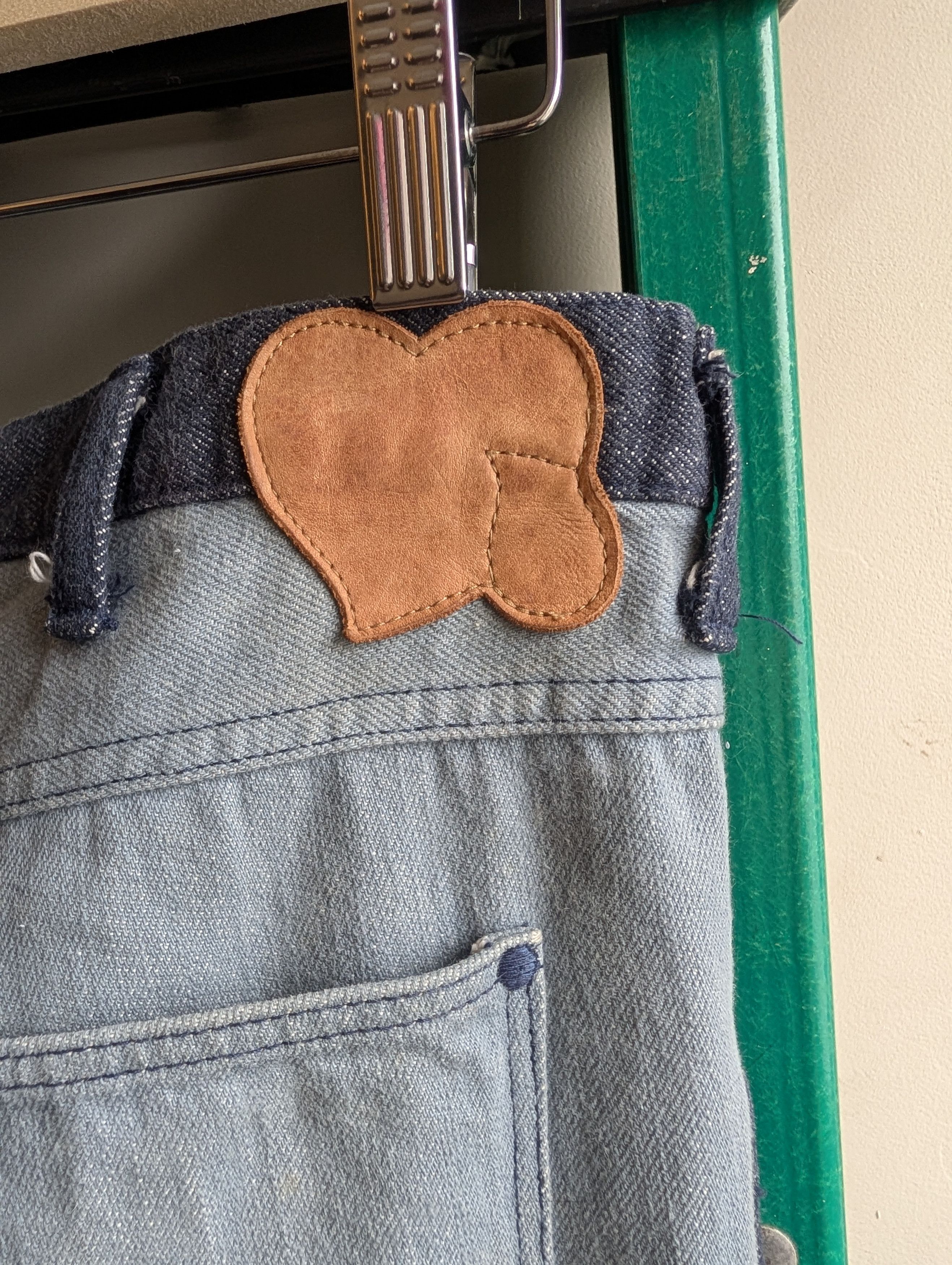 Number (N)ine Hybrid Mixed Panel Jeans Size US 34 / EU 50 - 4 Thumbnail