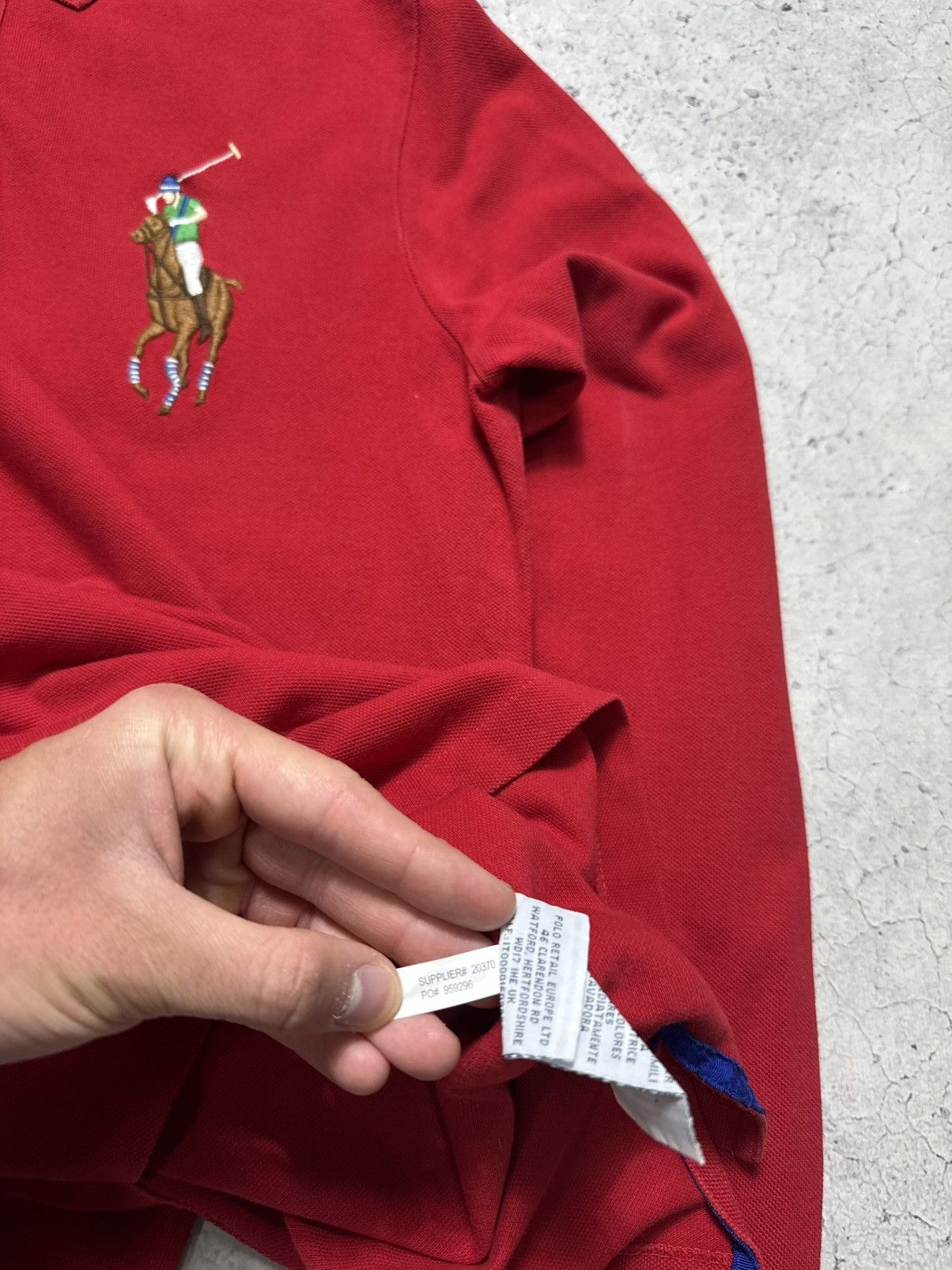 Polo Ralph Lauren Polo Ralph Lauren Polo Longsleeve Vintage Big Pony #3 Size US M / EU 48-50 / 2 - 9 Thumbnail