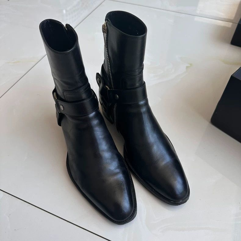 Saint Laurent Paris Saint Laurent Paris 13fw single link boots Size US 7 / EU 40 - 1 Thumbnail