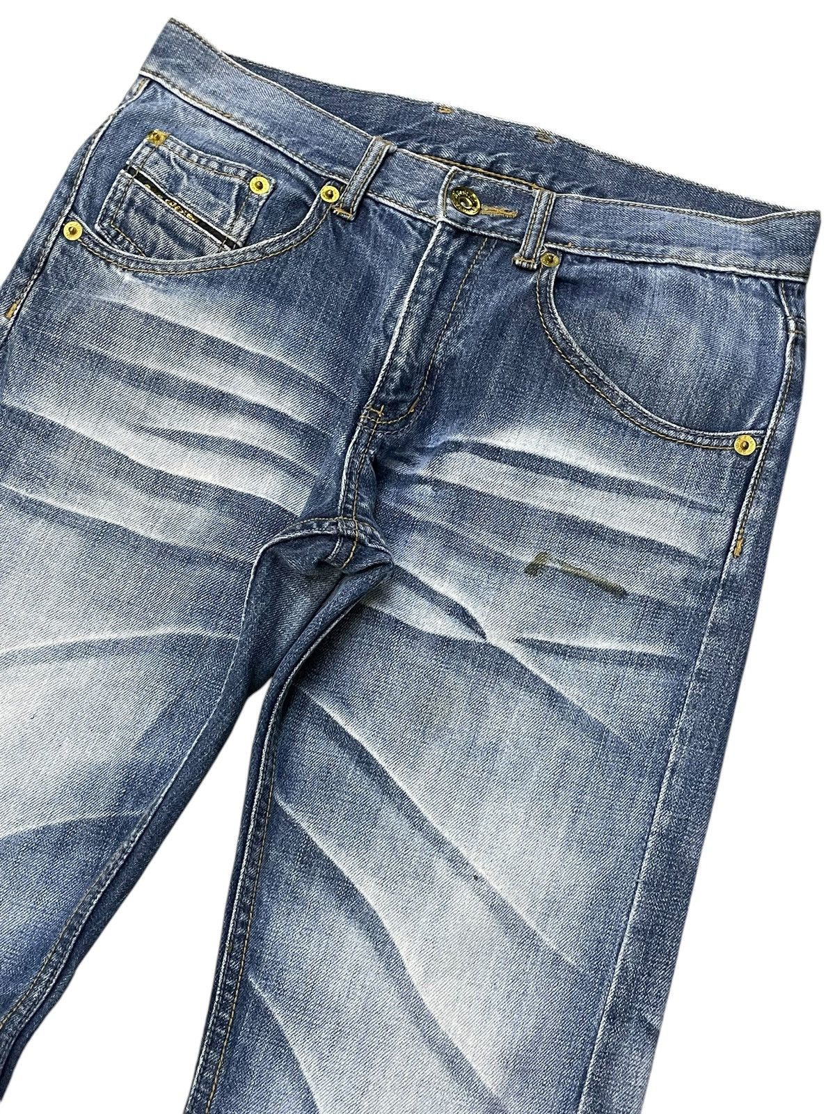 Hysteric Glamour × semanticdesign Apestein Japan Claw Marks Whiskers Jeans Size US 30 / EU 46 - 3 Thumbnail