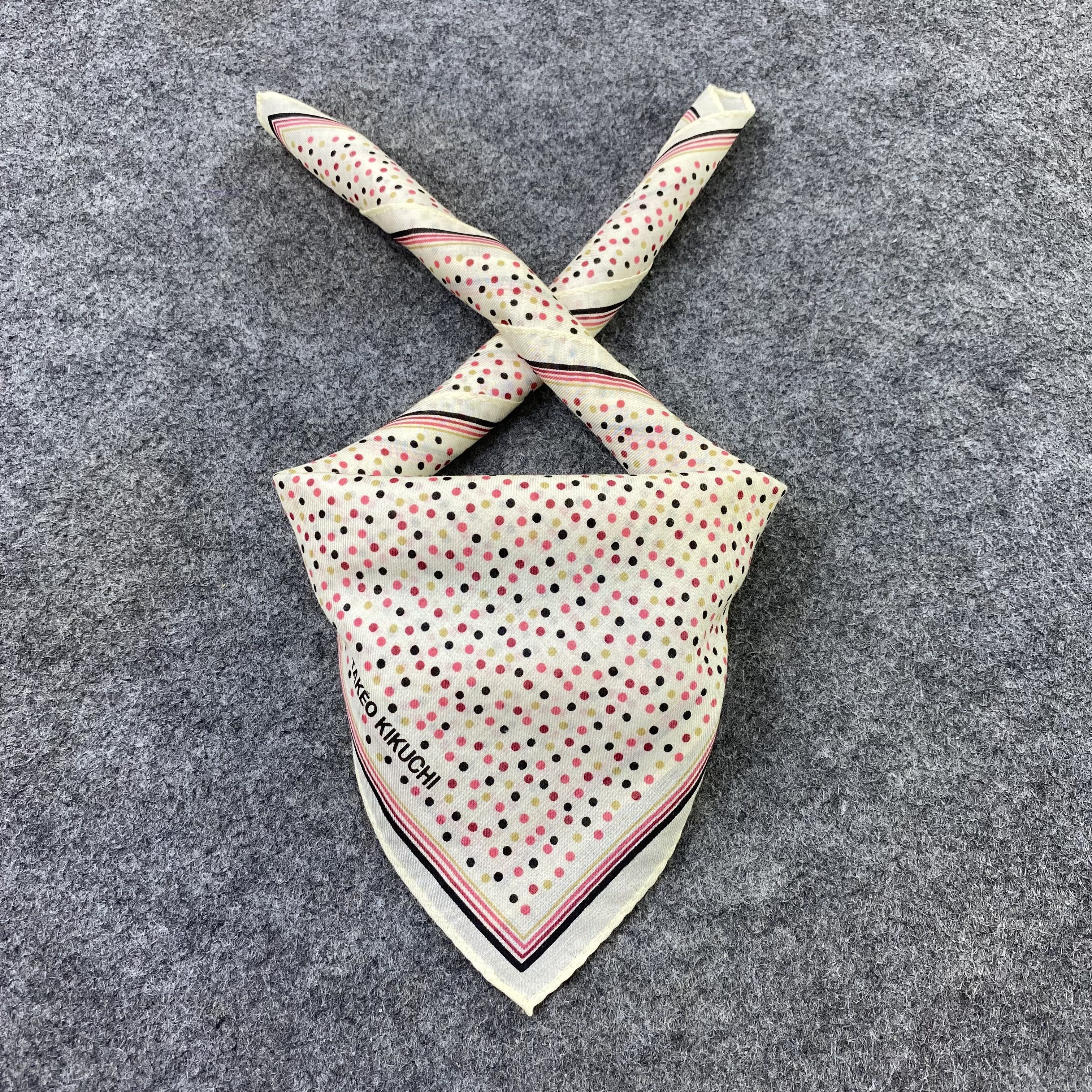 Takeo Kikuchi Takeo Kikuchi Handkerchief Neckerchief Bandana-B1639 Size ONE SIZE - 2 Thumbnail