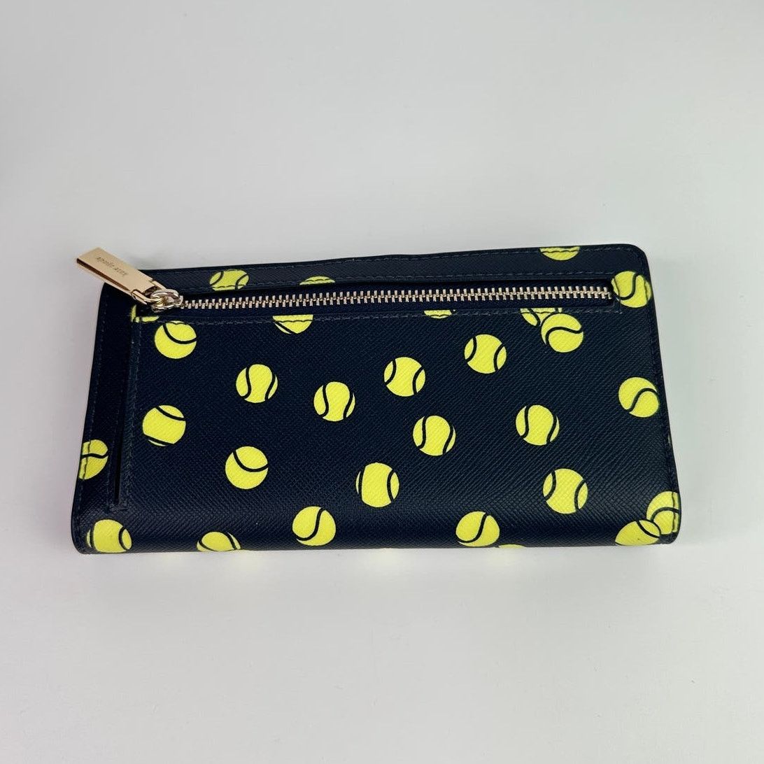 Kate Spade Kate Spade Tennis Toss Large Slim Bifold Wallet Size ONE SIZE - 5 Thumbnail