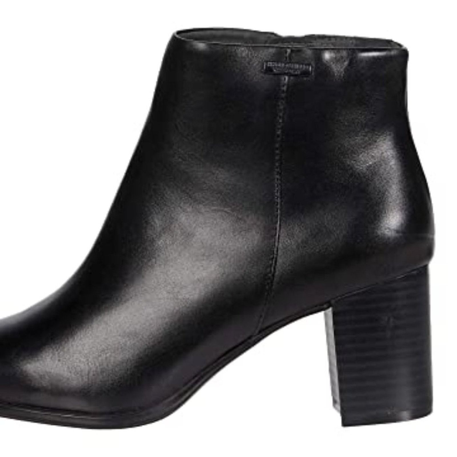 Rockport Rockport Black Camdyn Pointed-Toe Block Heel Booties Size US 10 / IT 40 - 11 Thumbnail