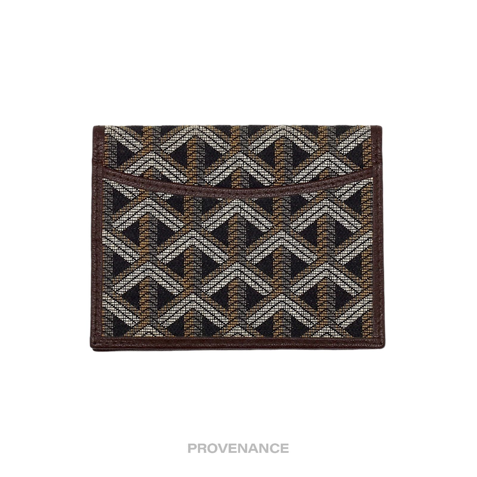 Goyard 🔴 Goyard Pocket Organizer Wallet - Black Jacquard Goyardine Size ONE SIZE - 2 Thumbnail