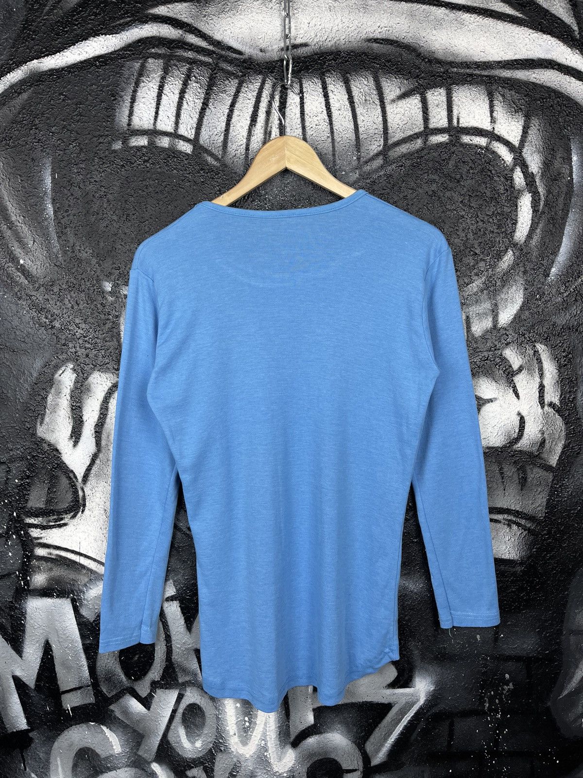 Stussy Stussy Y2K Light Blue Long Sleeve T-Shirt Men’s Size Small Size US S / EU 44-46 / 1 - 5 Thumbnail