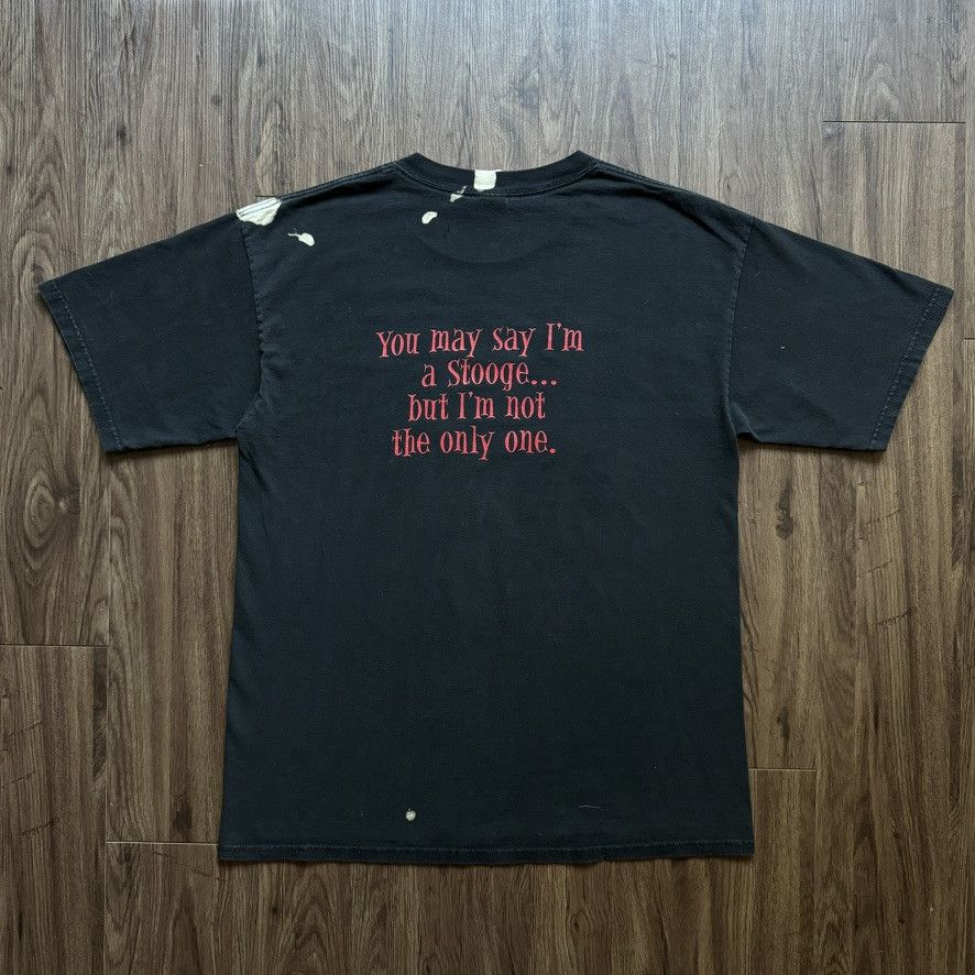 Vintage “You May Say I’m a Stooge” Curly x Lennon Parody Size US L / EU 52-54 / 3 - 4 Thumbnail