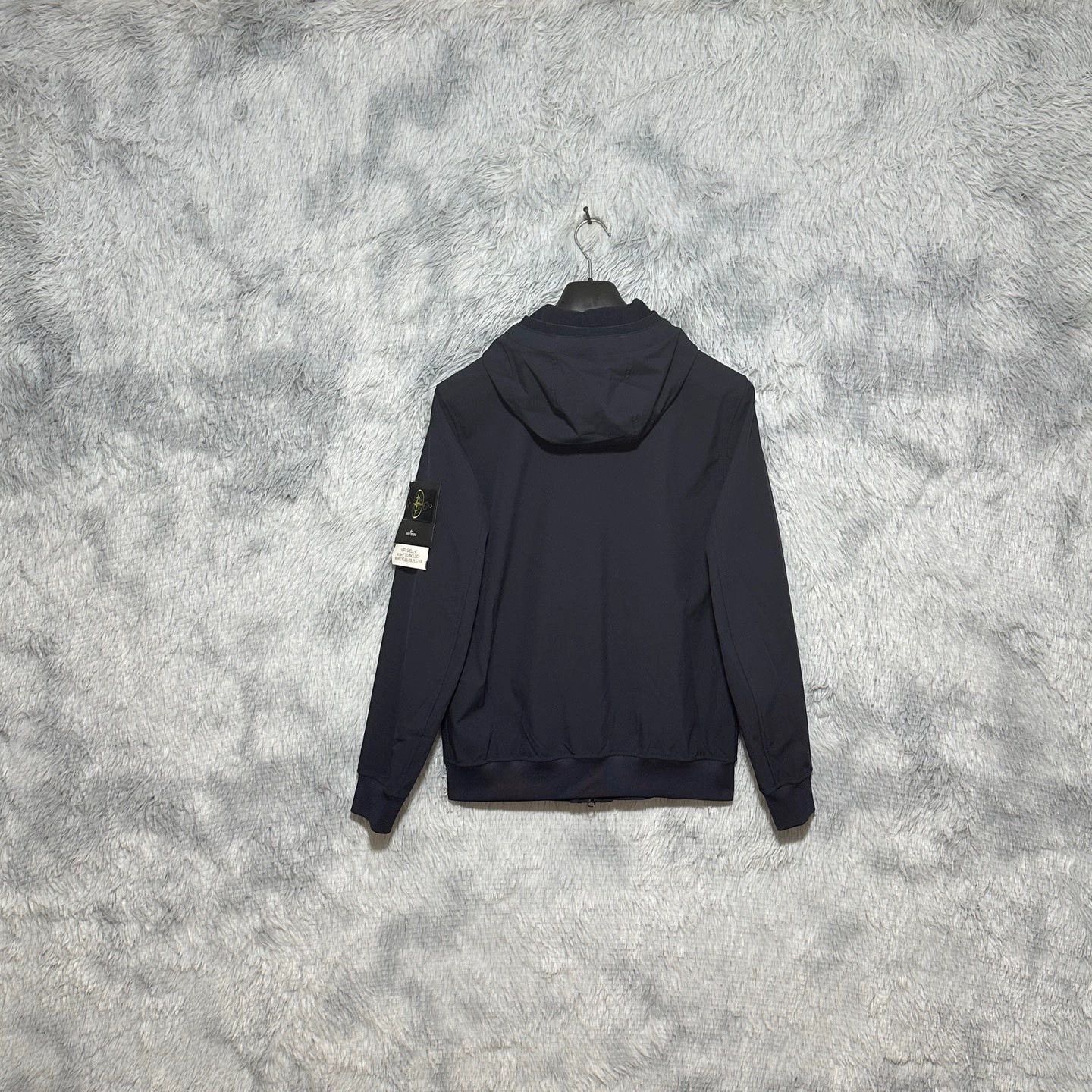 Stone Island stone island soft shell hooded jacket navy black Size US M / EU 48-50 / 2 - 2 Thumbnail