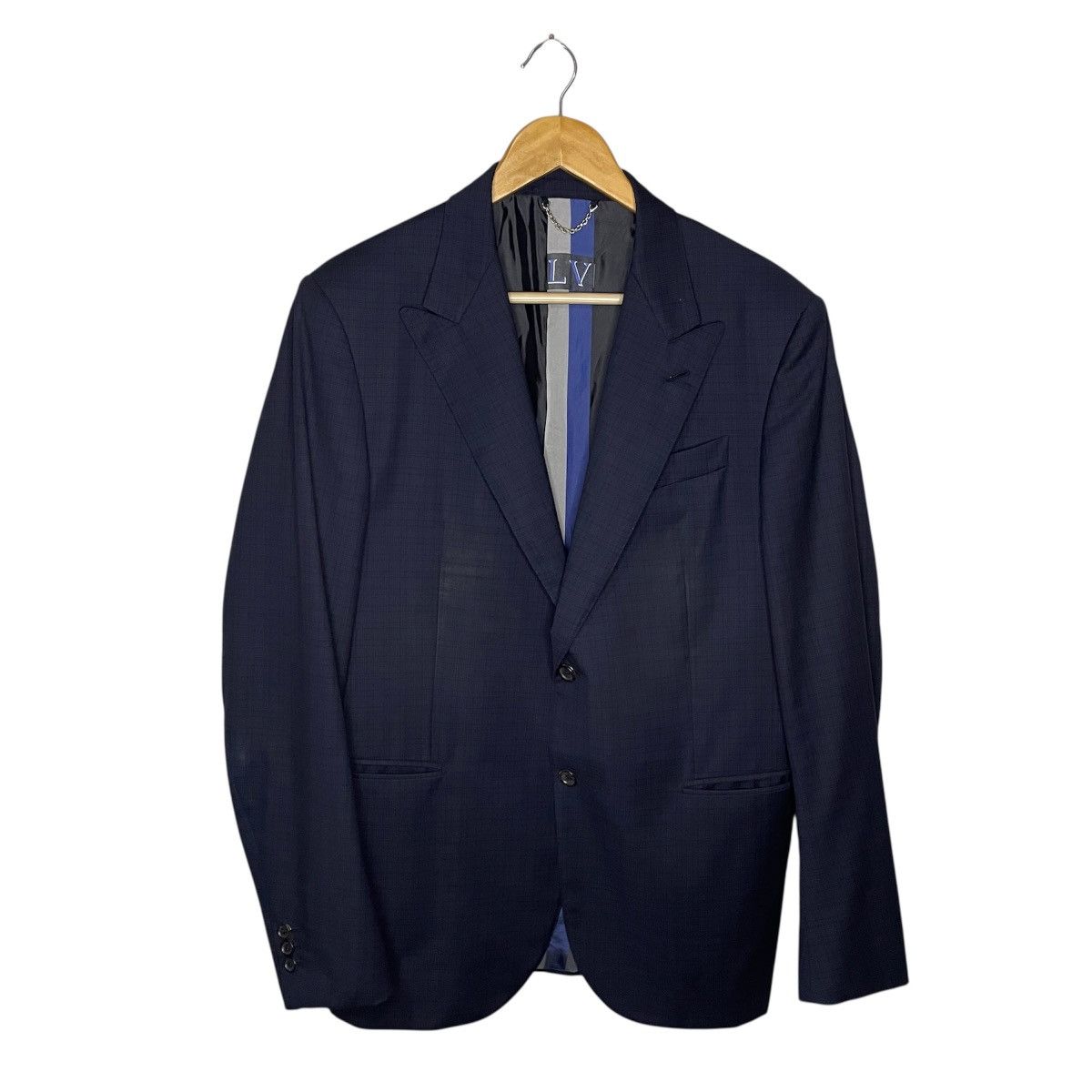 Louis Vuitton Tailor Made ネイビー スーツジャケット Men's Louis Vuitton Suits | Grailed