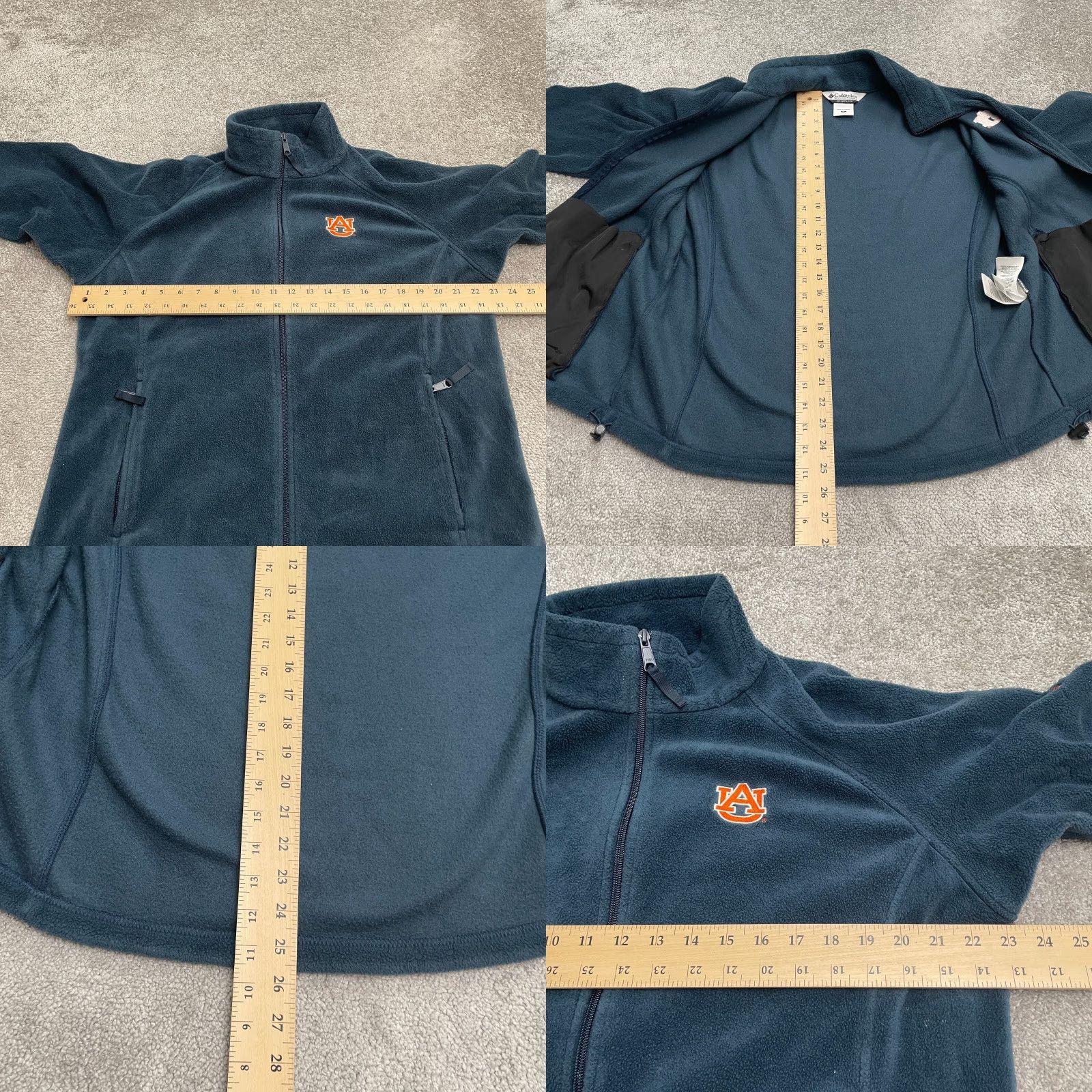 Vintage Columbia Benton Springs Fleece Jacket Womens XL Blue Size XL / US 12-14 / IT 48-50 - 9 Thumbnail