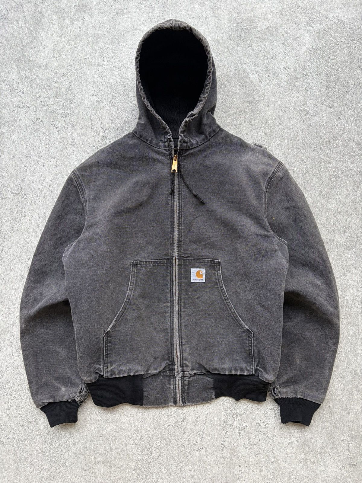 Carhartt VINTAGE CARHARTT FADED BLACK ACTIVE JR105 90’s JACKET Size US M / EU 48-50 / 2 - 4 Thumbnail