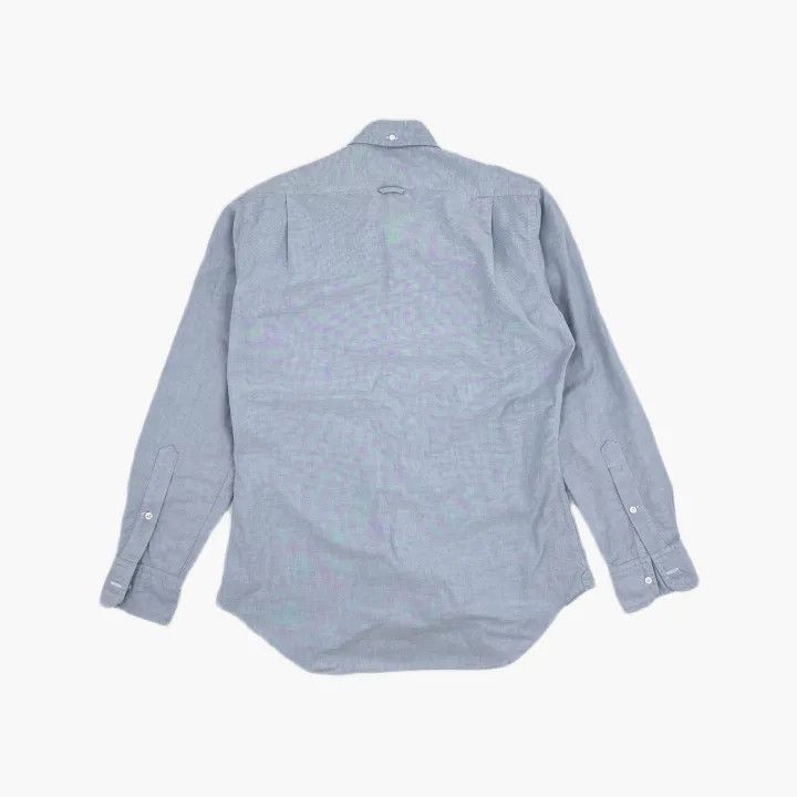Thom Browne Thom Browne Classic Satin Oxford Long Sleeve Shirt -2507 Size US M / EU 48-50 / 2 - 2 Thumbnail